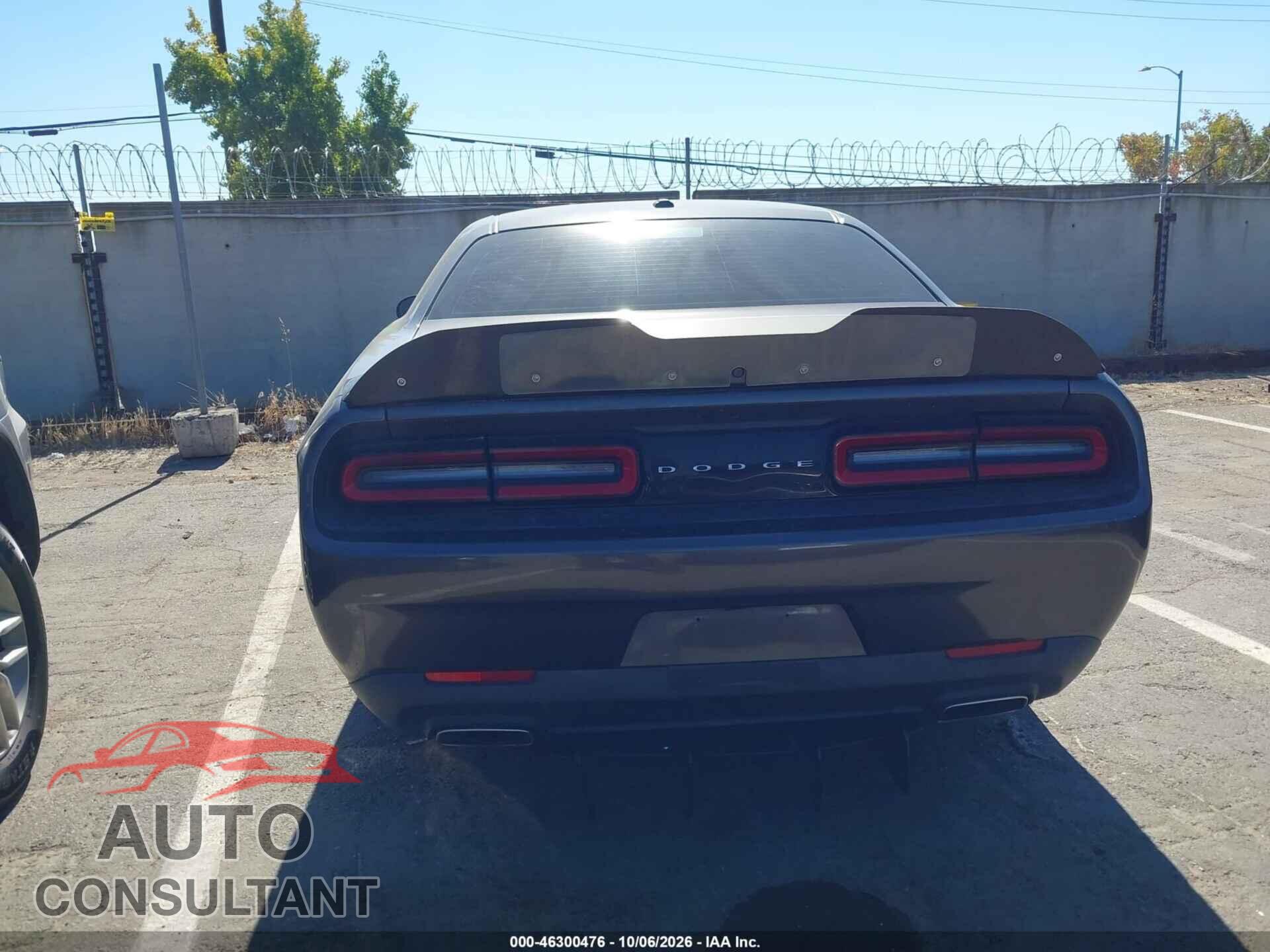 DODGE CHALLENGER 2019 - 2C3CDZAG4KH712564