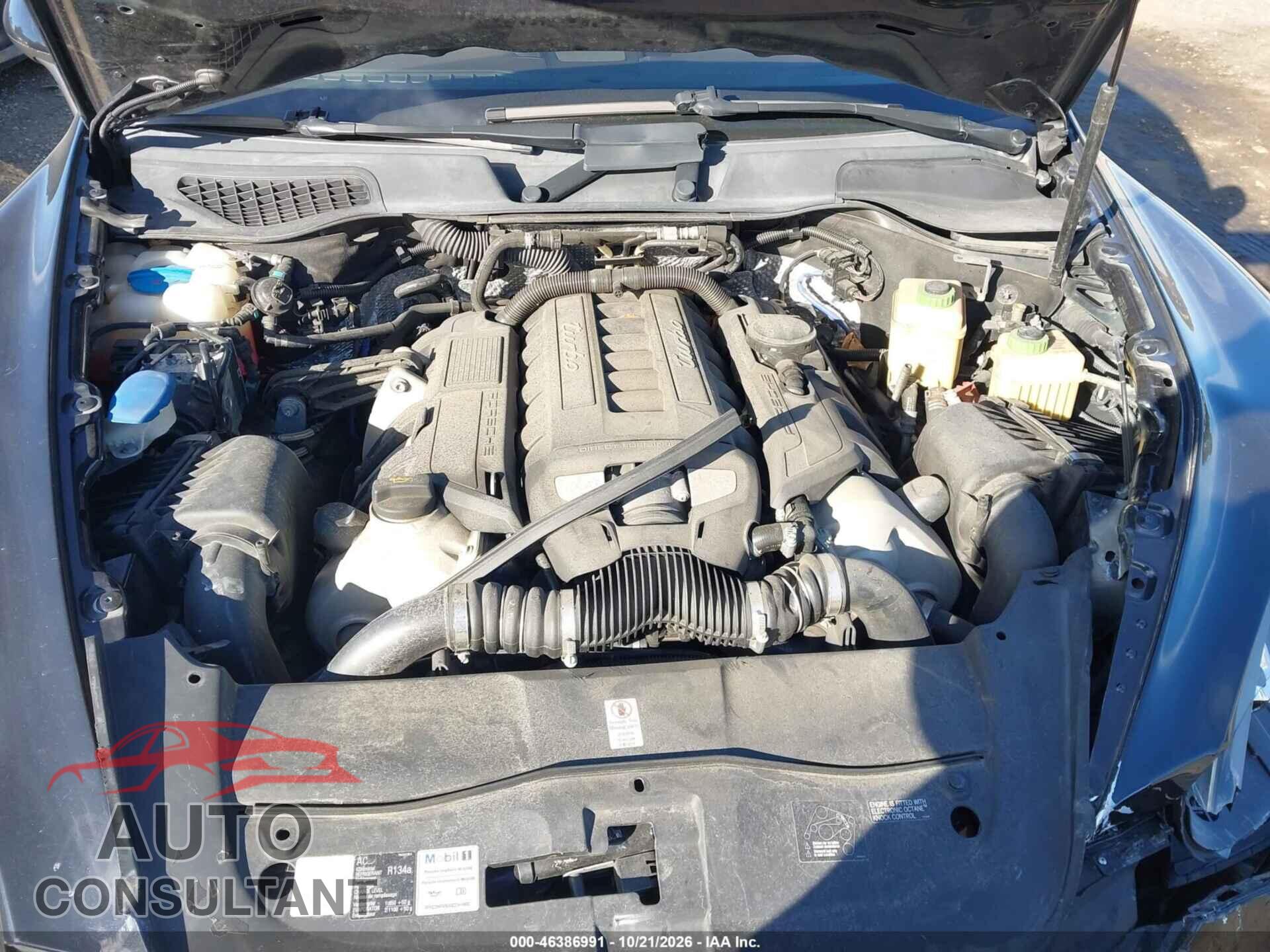 PORSCHE CAYENNE 2012 - WP1AC2A25CLA80422