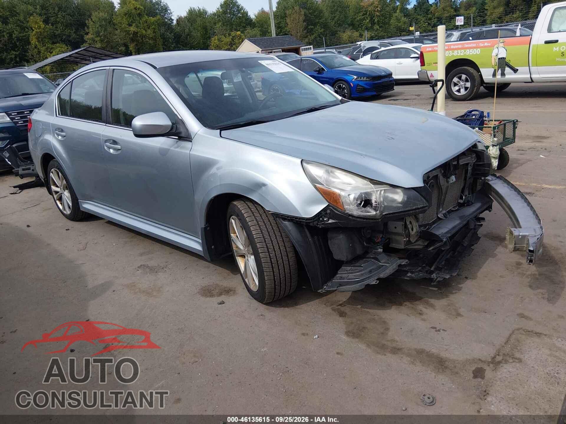 SUBARU LEGACY 2013 - 4S3BMBC64D3011502