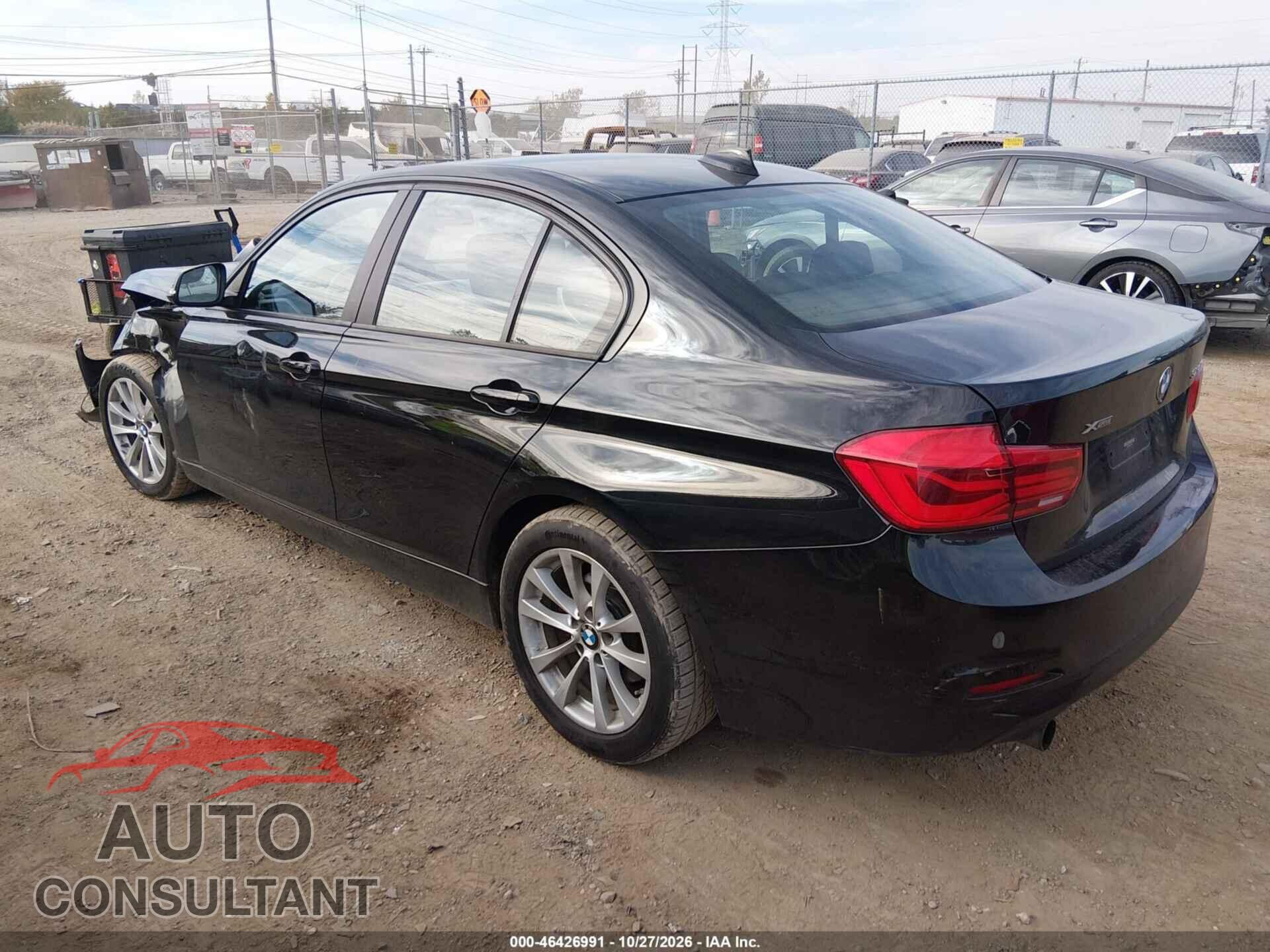 BMW 320I 2017 - WBA8A3C33HA067122