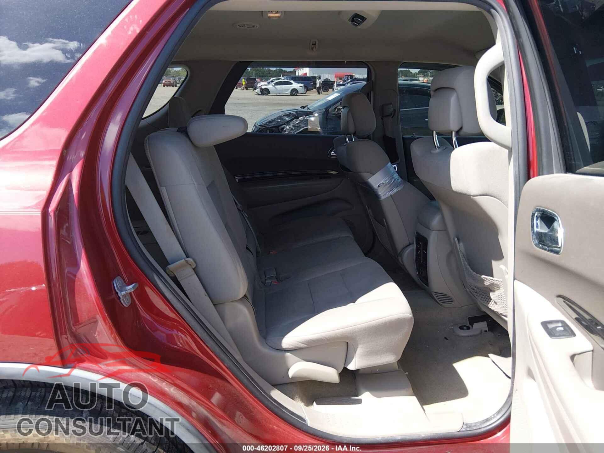 DODGE DURANGO 2011 - 1D4RD4GG1BC634380