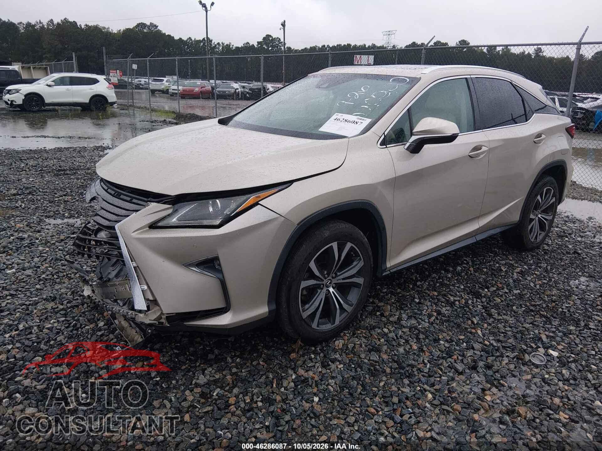 LEXUS RX 350 2018 - 2T2ZZMCAXJC102000