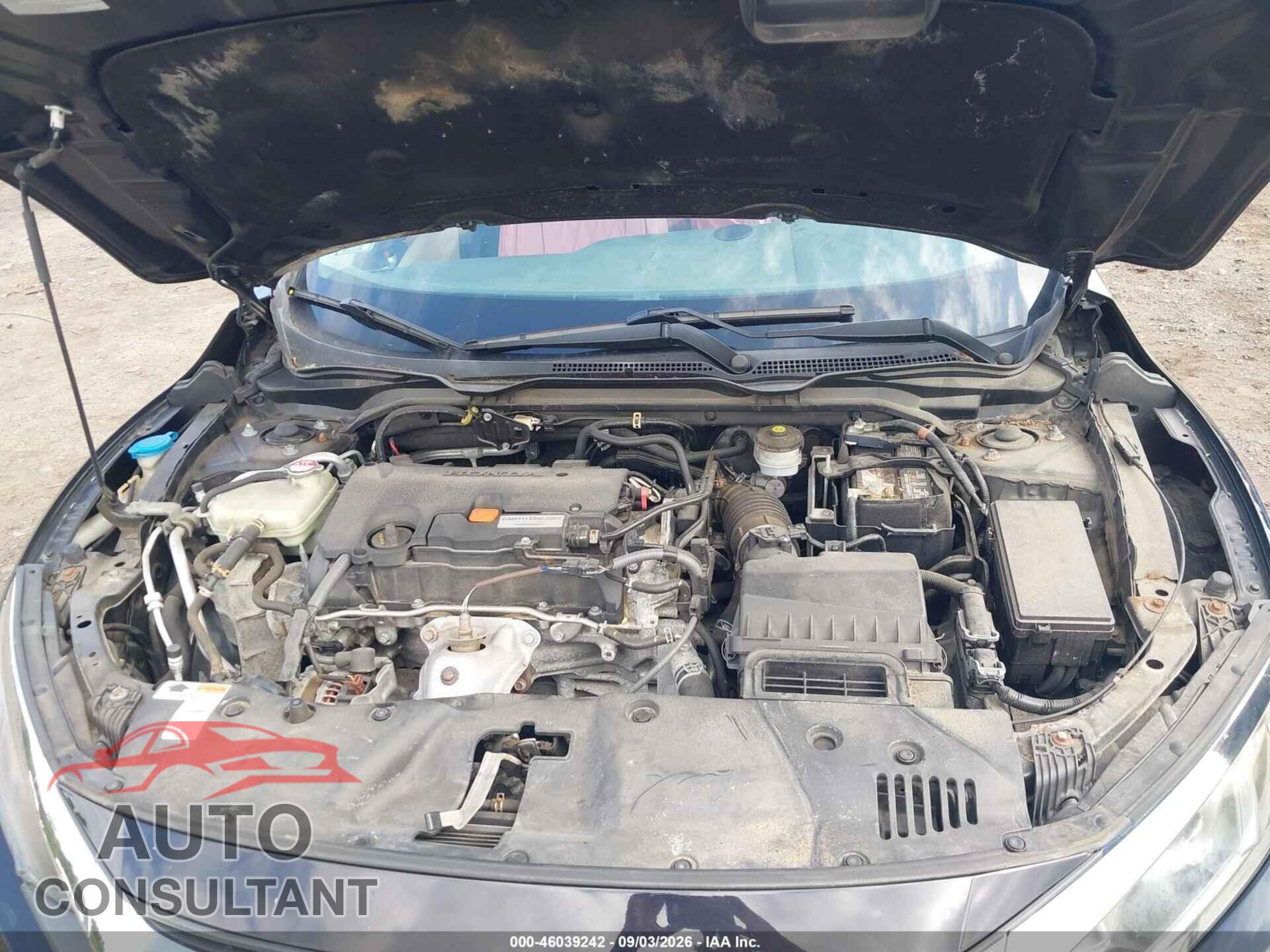 HONDA CIVIC 2017 - 2HGFC2F71HH537776