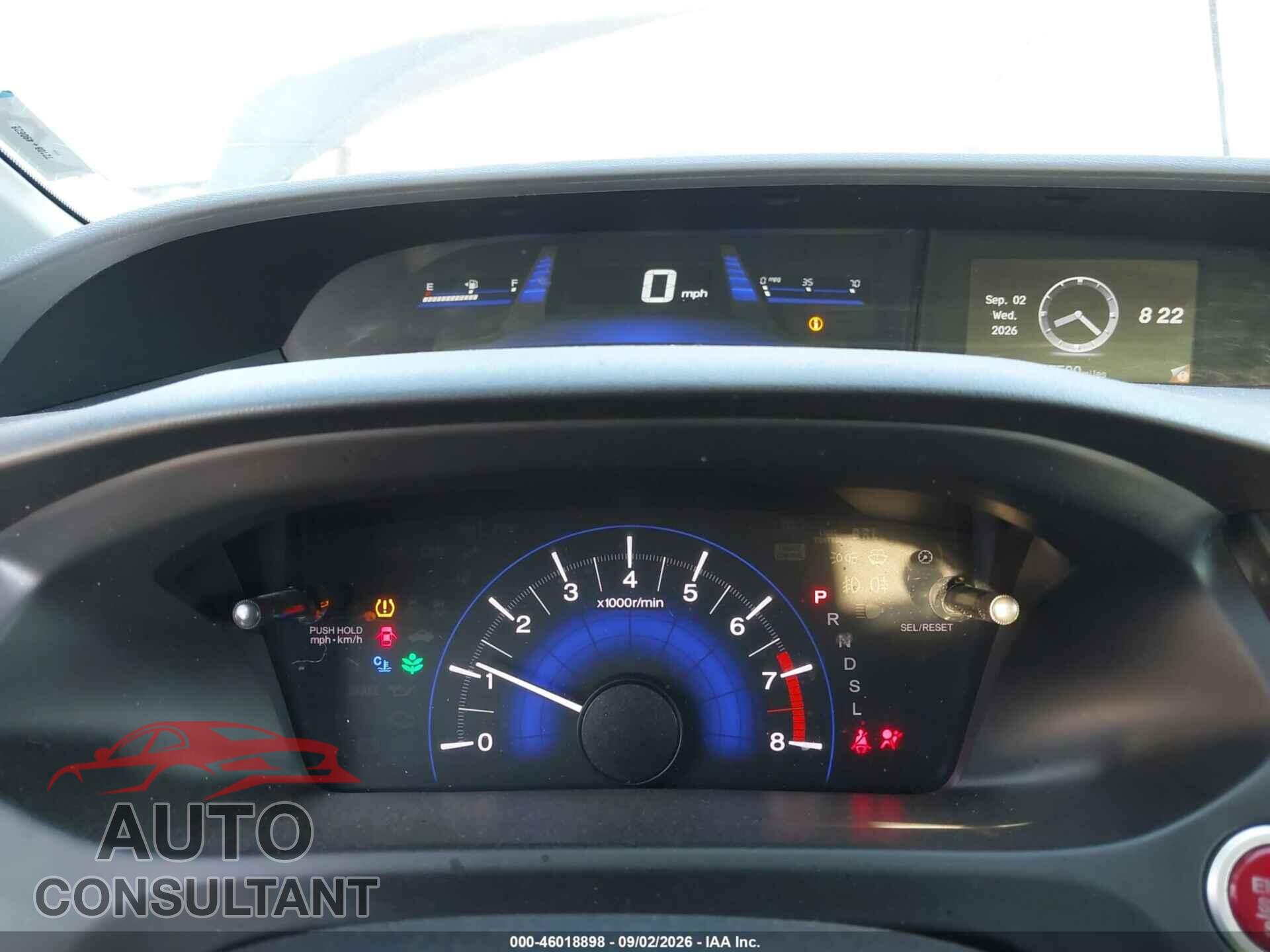 HONDA CIVIC 2014 - 19XFB2F88EE220045