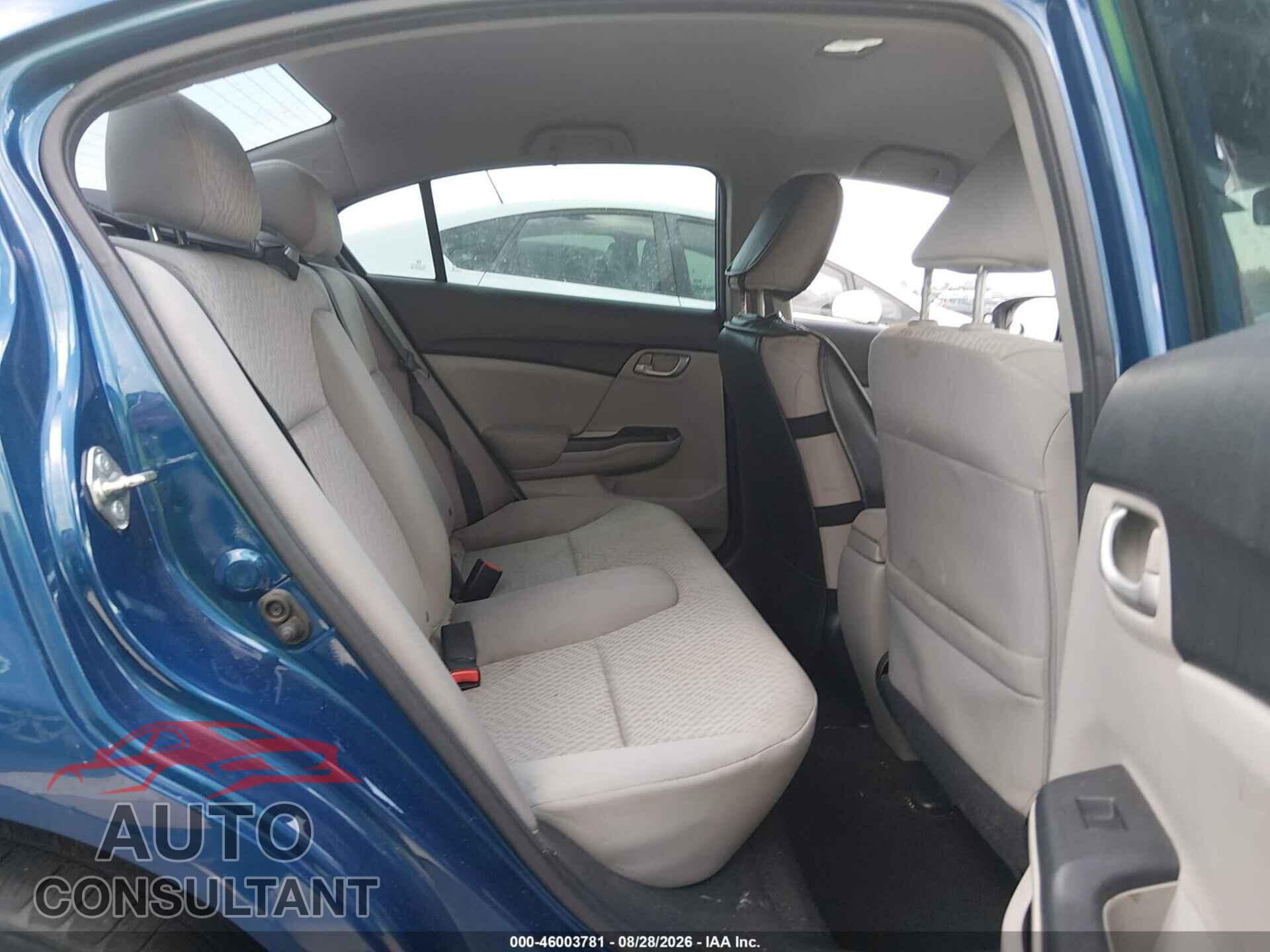 HONDA CIVIC 2014 - 19XFB2F5XEE005336
