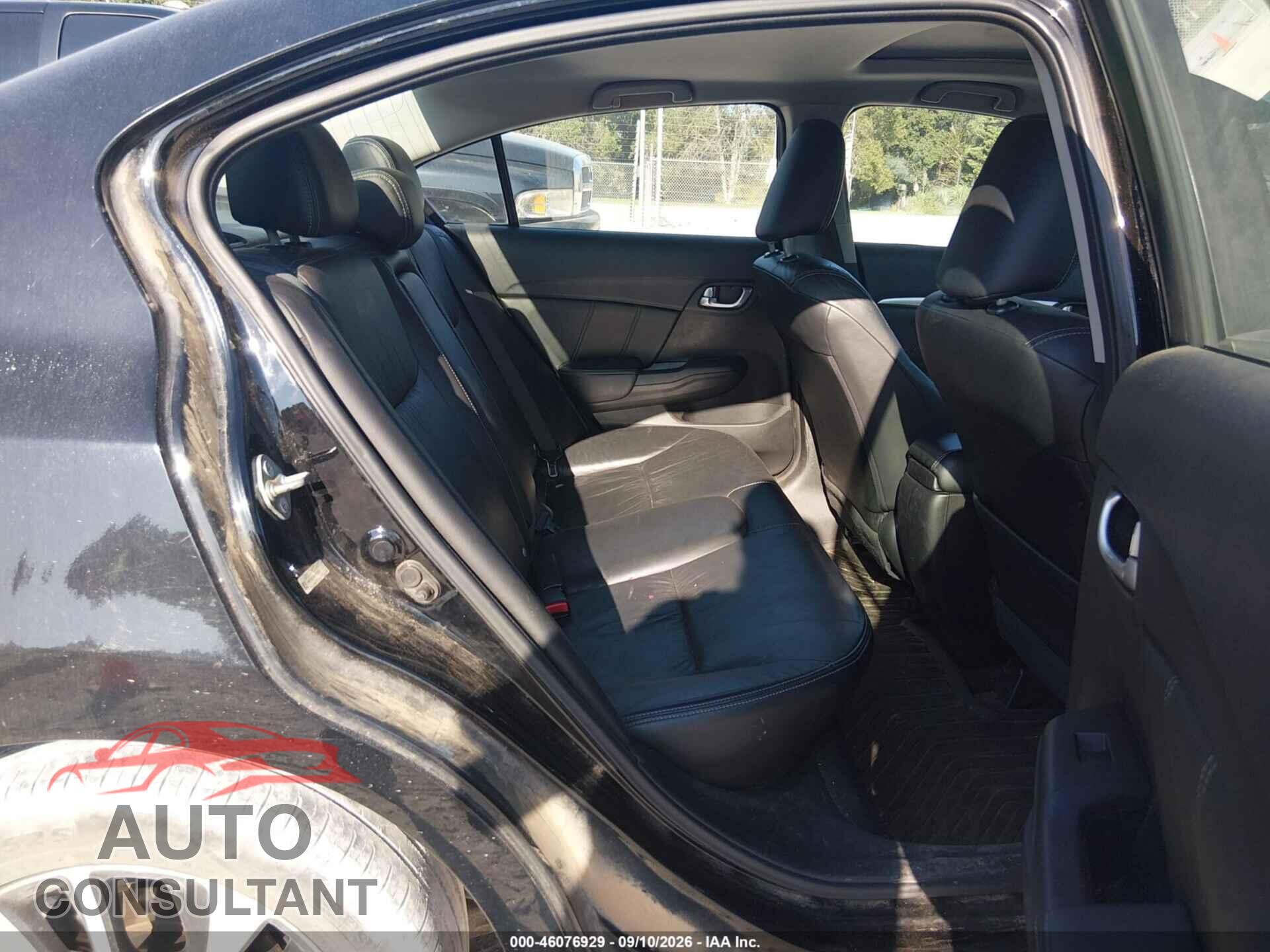 HONDA CIVIC 2013 - 19XFB2F92DE212501
