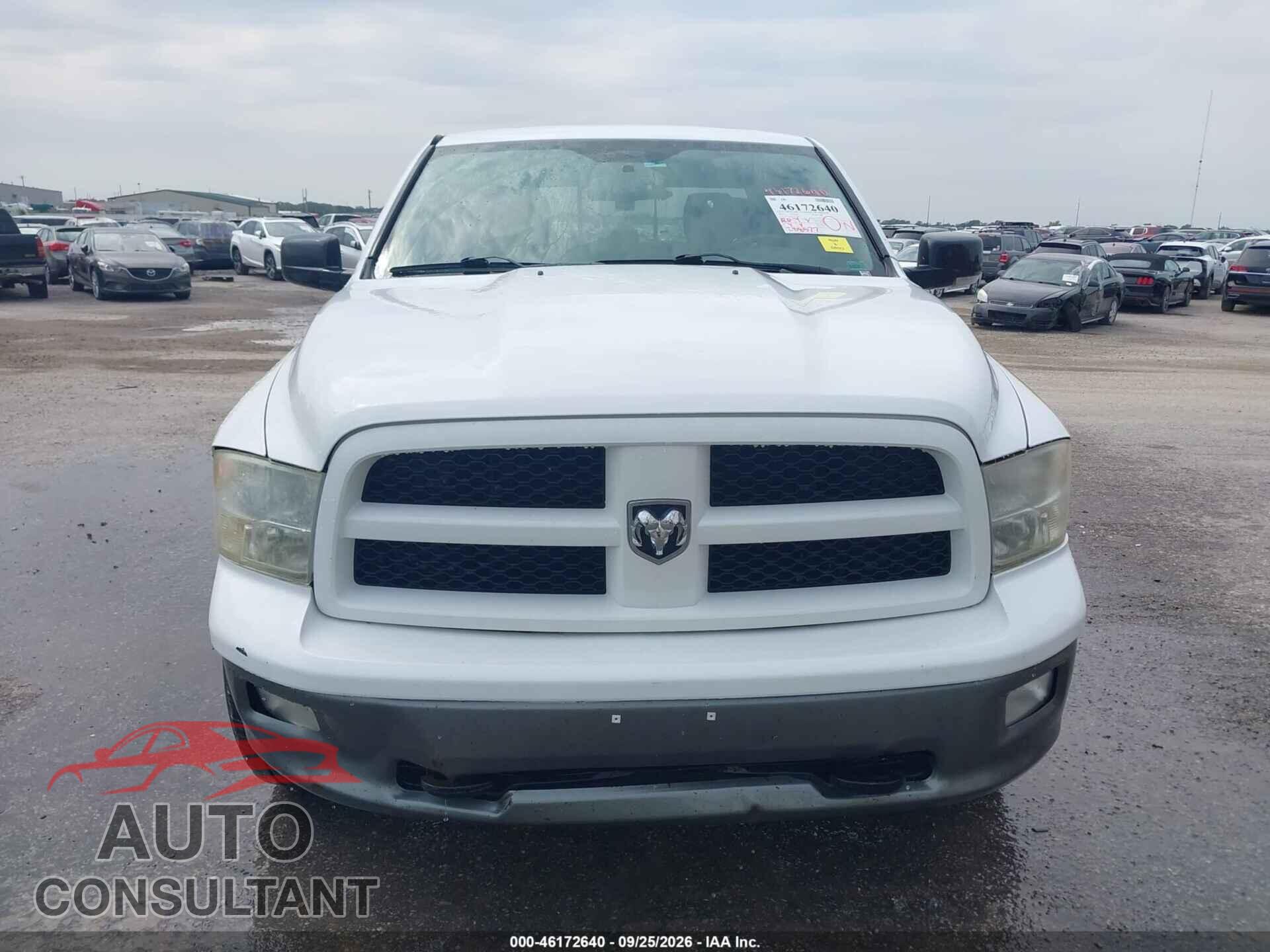 DODGE RAM 1500 2012 - 1C6RD7LT4CS120152