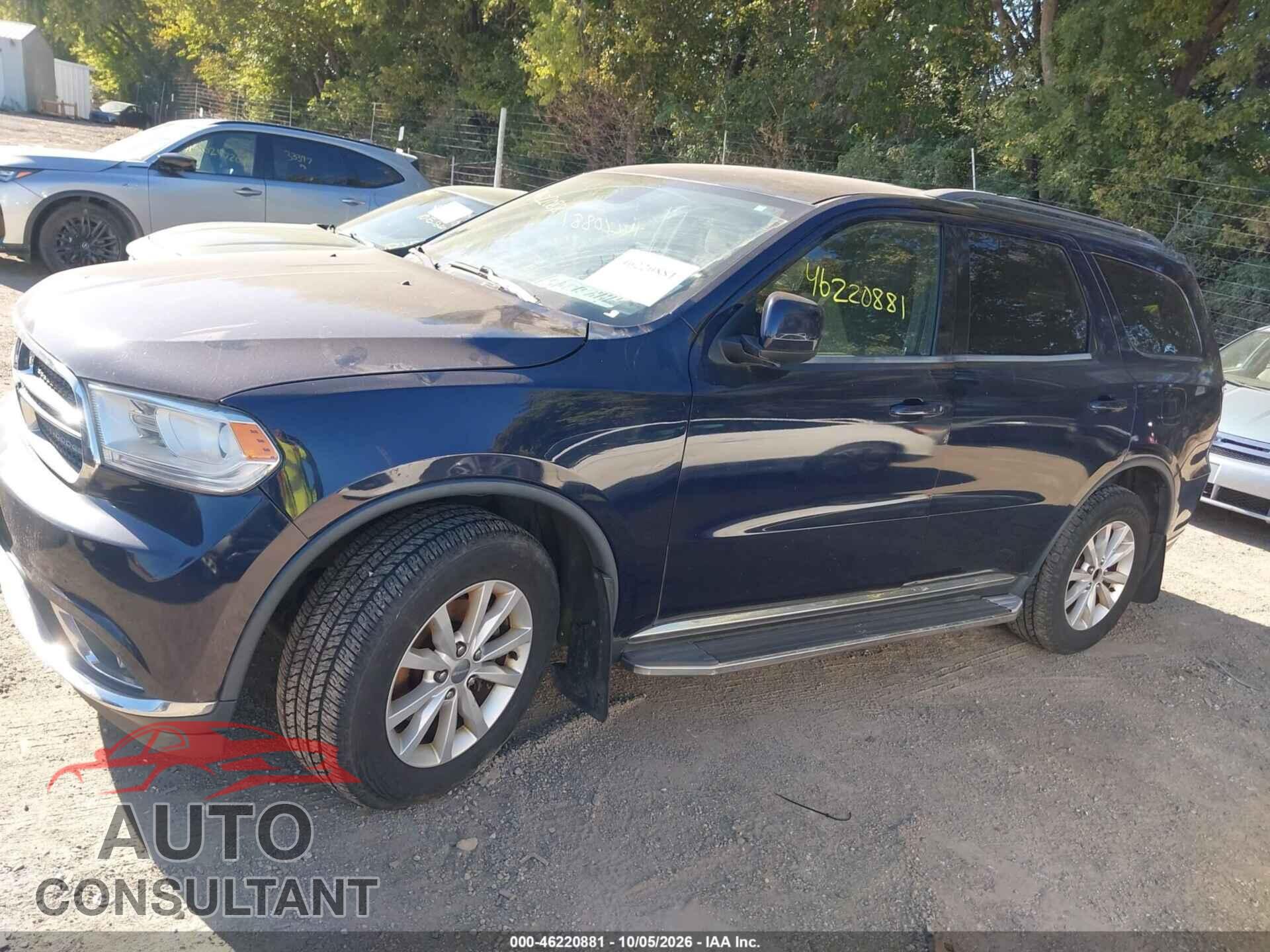 DODGE DURANGO 2014 - 1C4RDJAG0EC503577