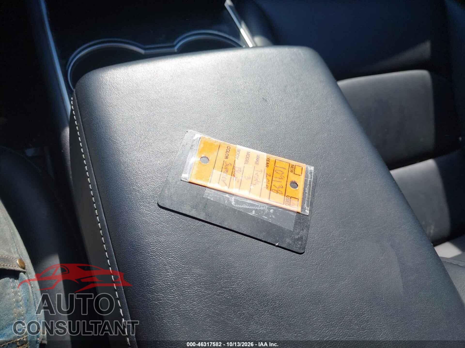 TESLA MODEL 3 2019 - 5YJ3E1EA9KF301179