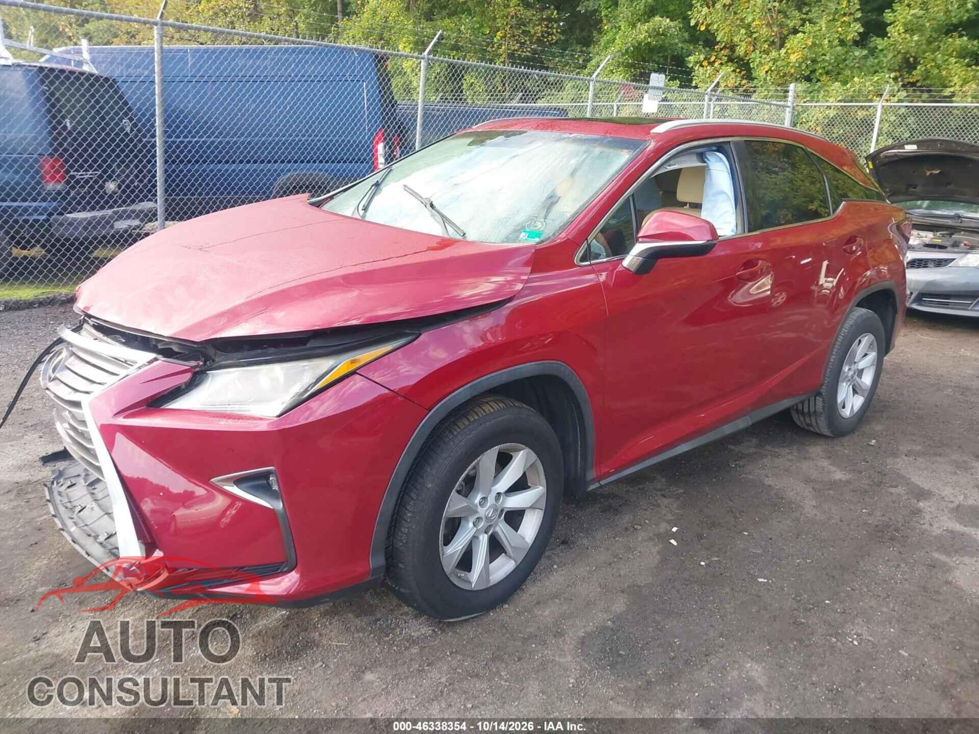 LEXUS RX 350 2016 - 2T2ZZMCA4GC031806