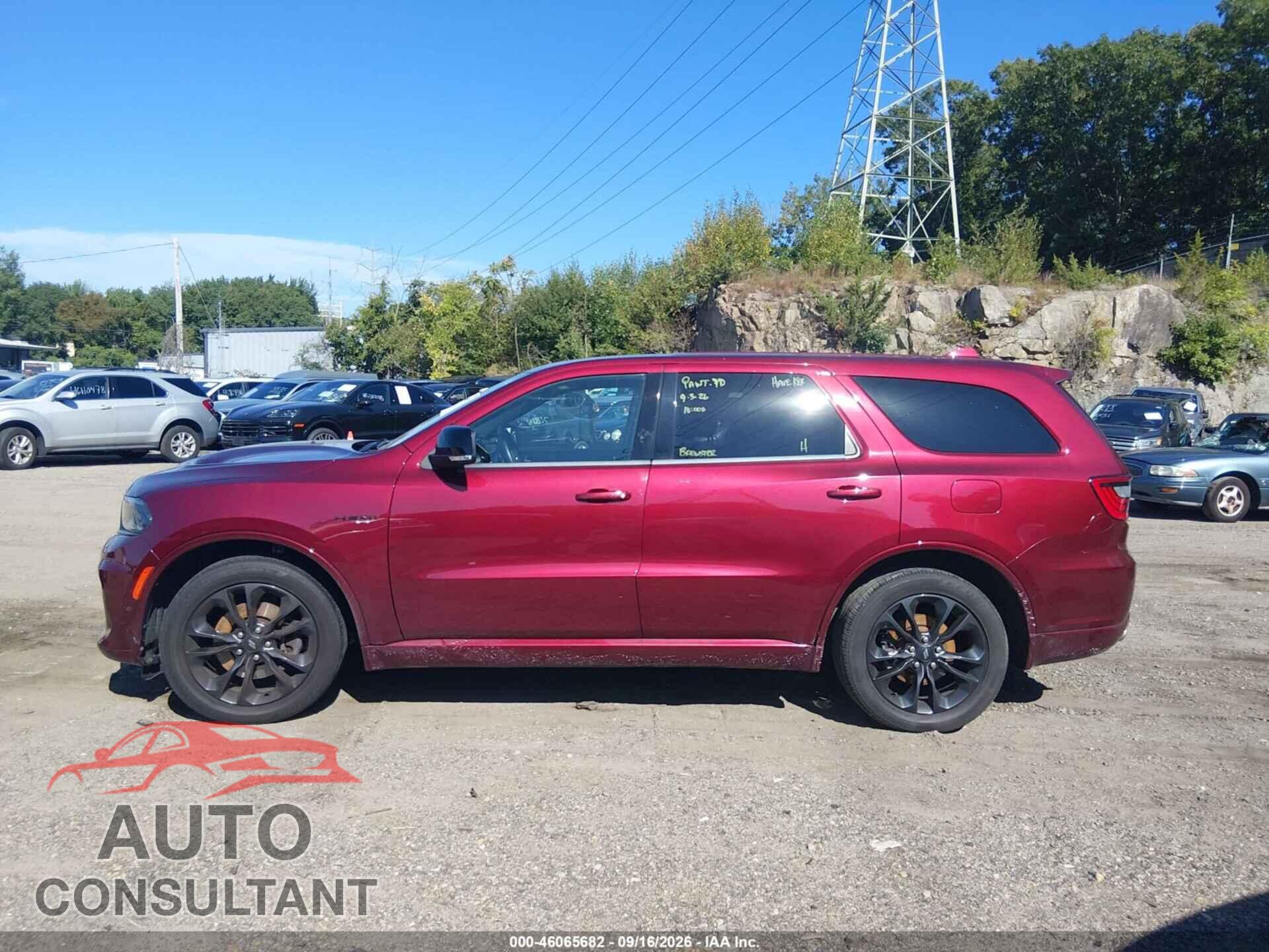 DODGE DURANGO 2021 - 1C4SDJCT3MC851027