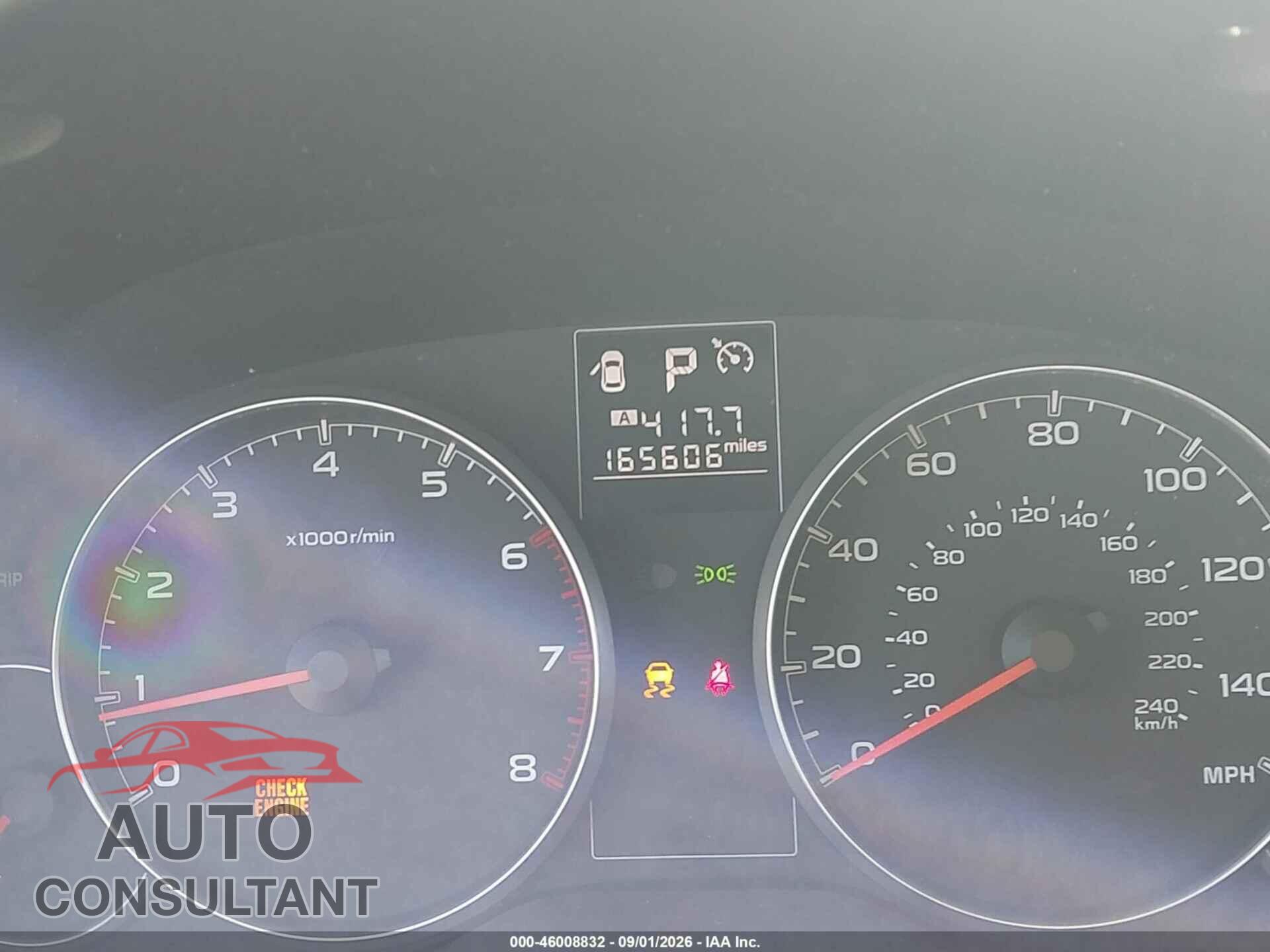 SUBARU OUTBACK 2014 - 4S4BRCDC4E3266174