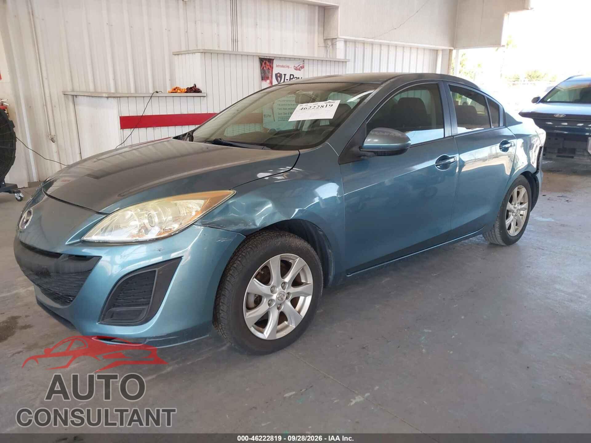 MAZDA MAZDA3 2011 - JM1BL1VF1B1472918