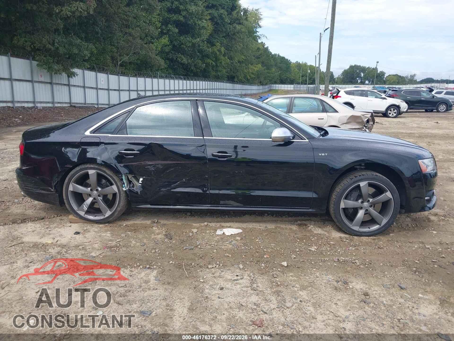 AUDI S8 2016 - WAUJSAFD4GN007350