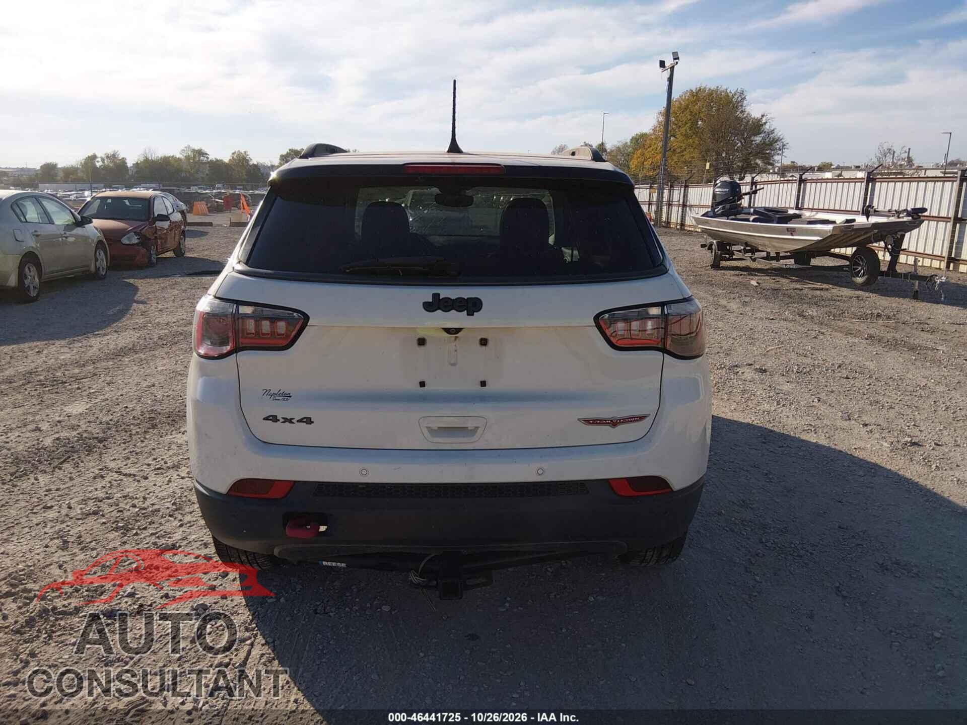 JEEP COMPASS 2017 - 3C4NJDDB4HT657307