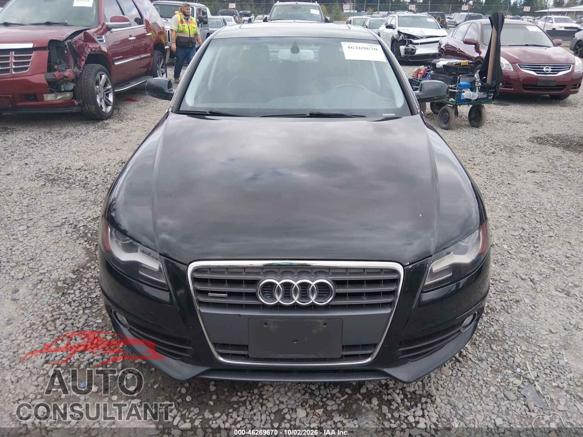 AUDI A4 2012 - WAUFFAFL5CA086451