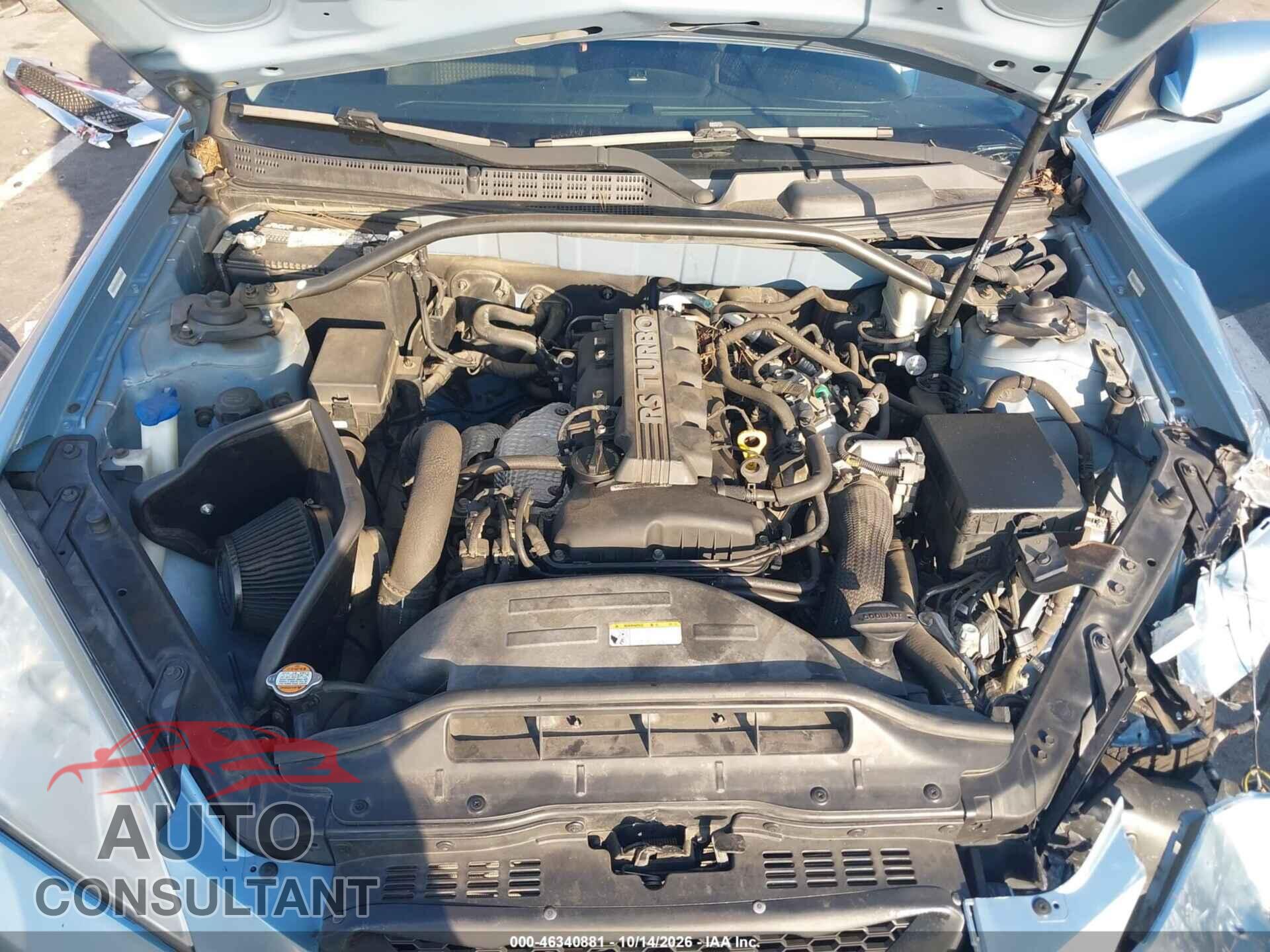 HYUNDAI GENESIS 2010 - KMHHT6KD8AU038952