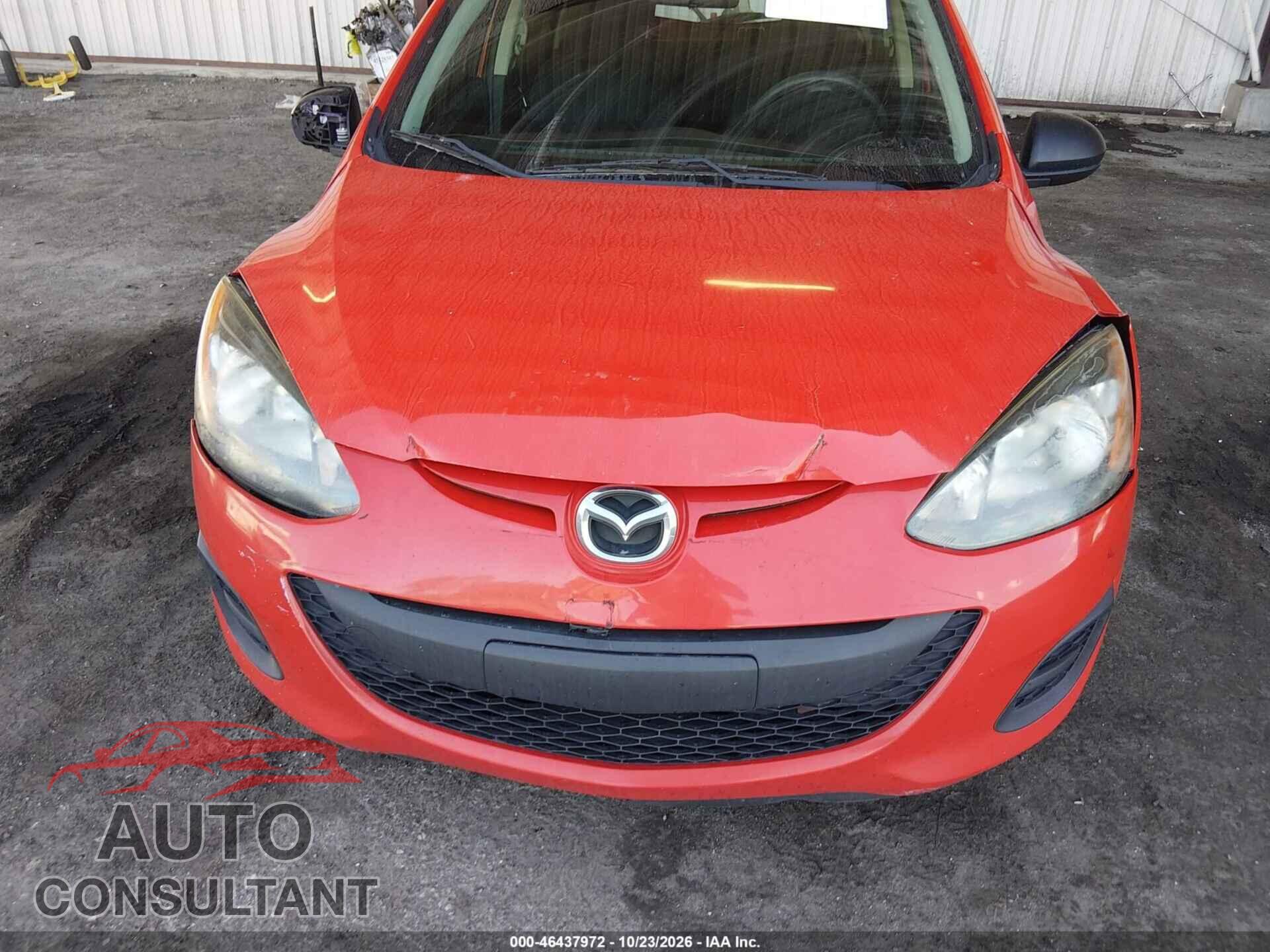 MAZDA MAZDA2 2012 - JM1DE1KY9C0142170