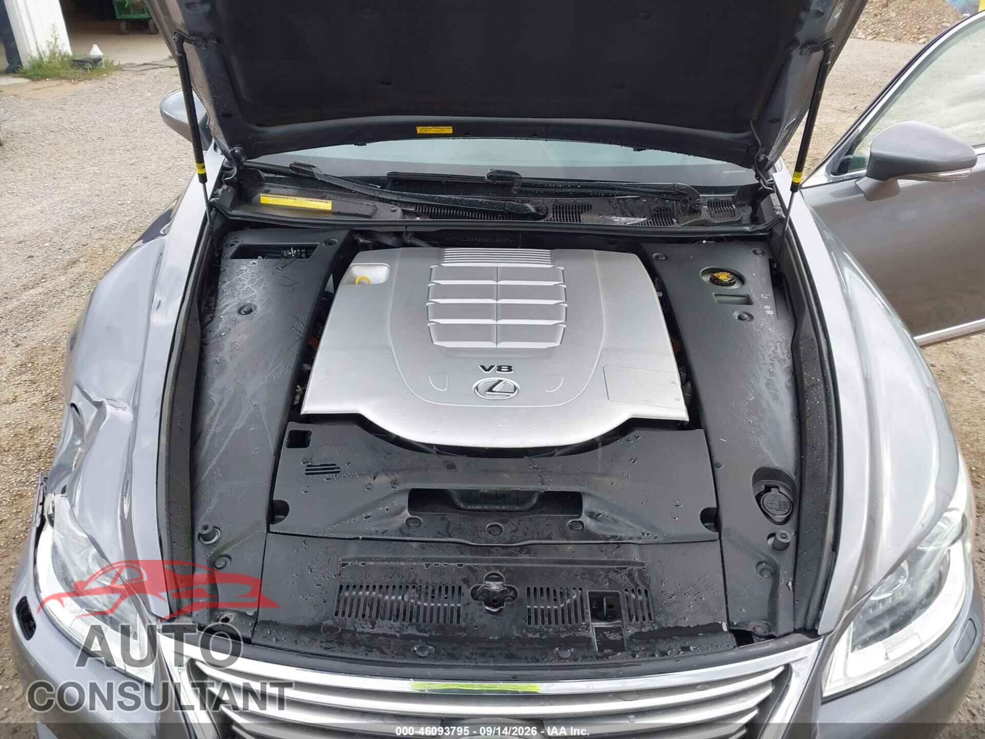 LEXUS LS 460 2013 - JTHCL5EF2D5018280