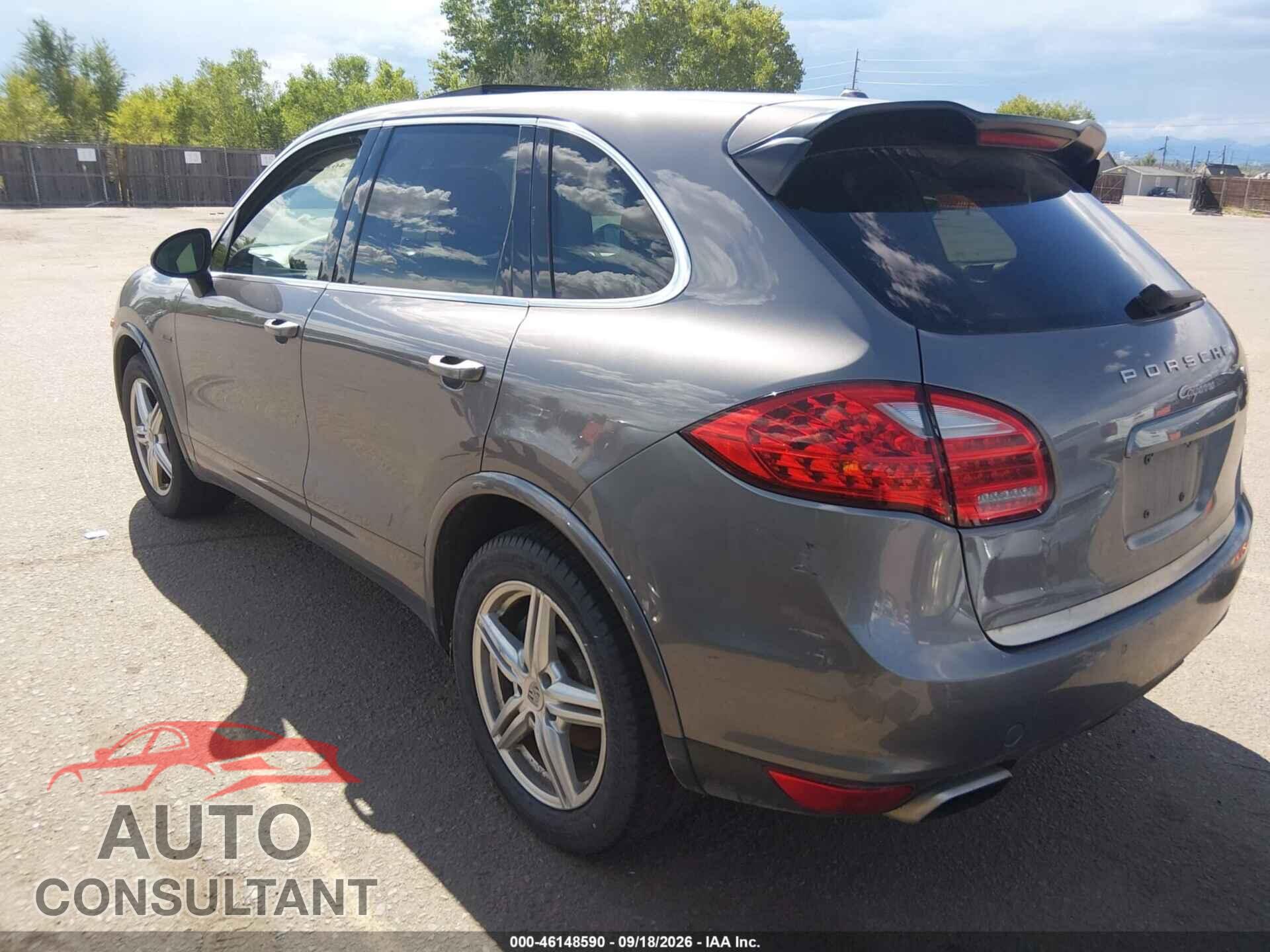 PORSCHE CAYENNE 2013 - WP1AF2A27DLA23955