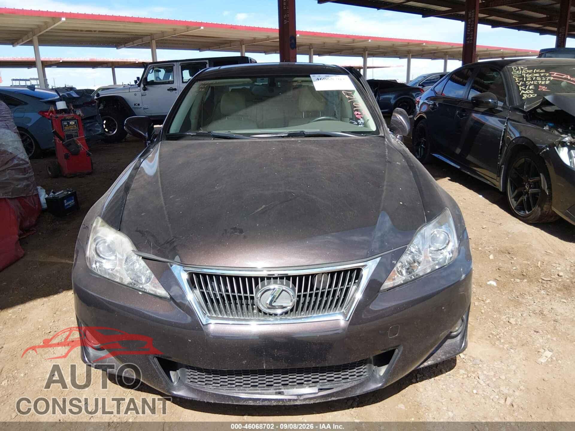 LEXUS IS 250 2013 - JTHBF5C25D5193271