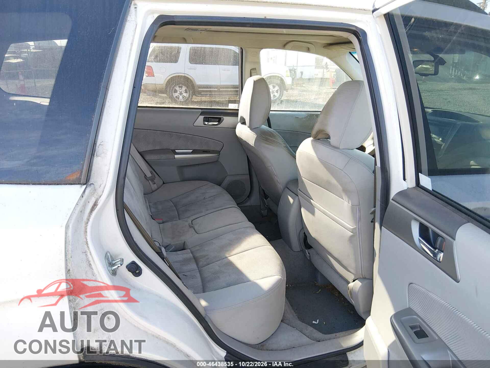SUBARU FORESTER 2010 - JF2SH6CC8AH771014