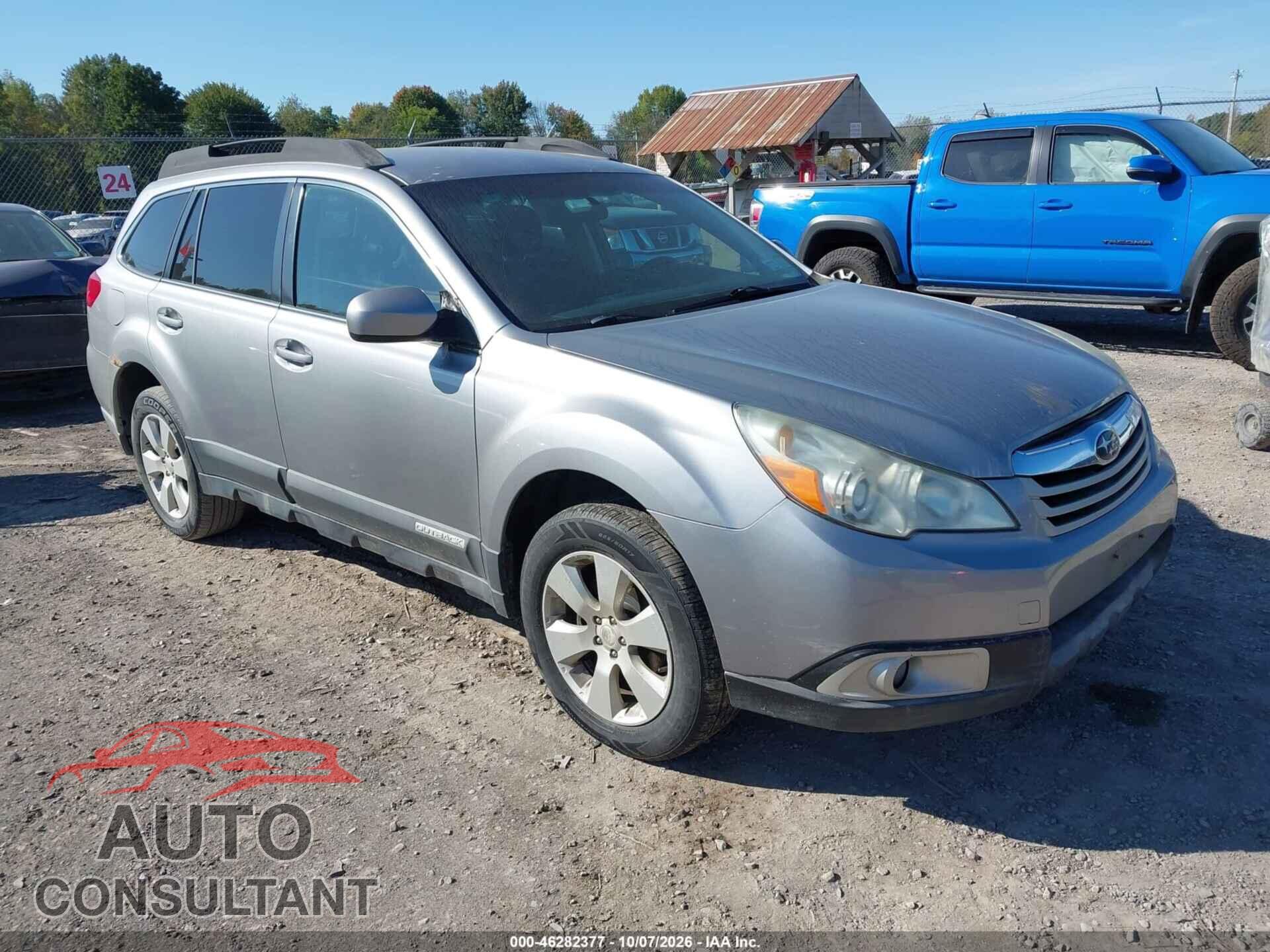 SUBARU OUTBACK 2010 - 4S4BRBCC5A3370792