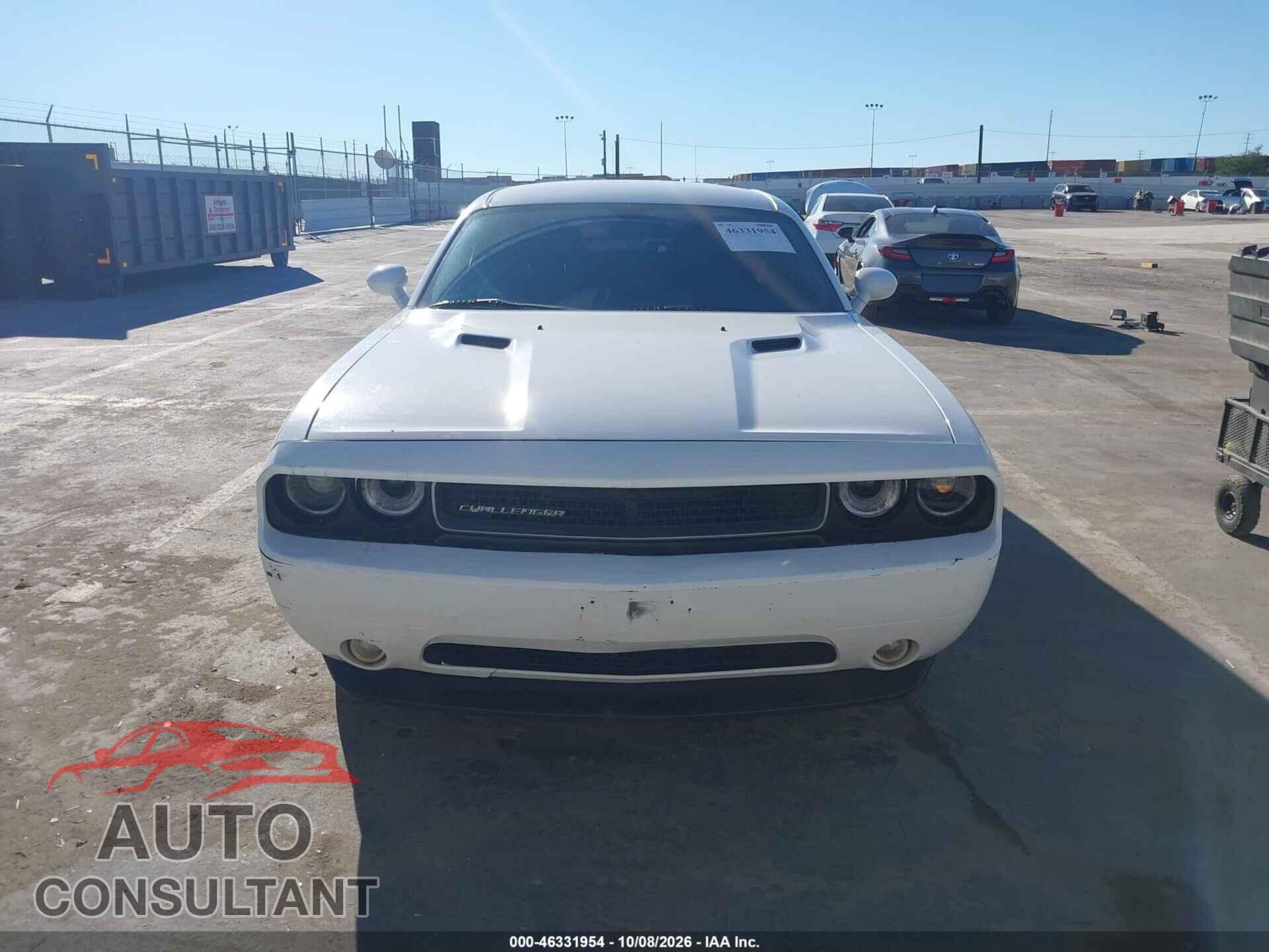 DODGE CHALLENGER 2013 - 2C3CDYAGXDH544152