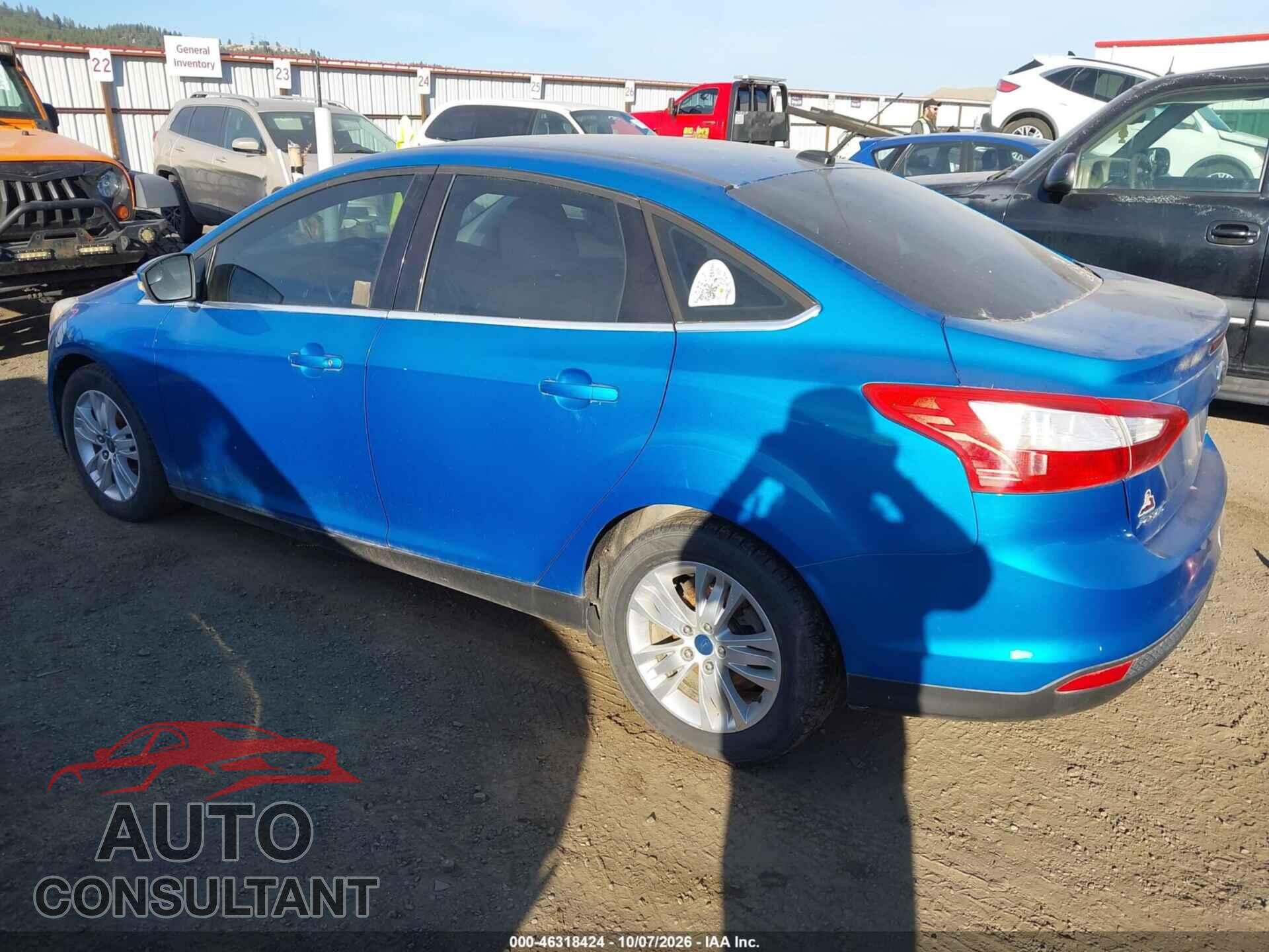 FORD FOCUS 2012 - 1FAHP3H25CL431321