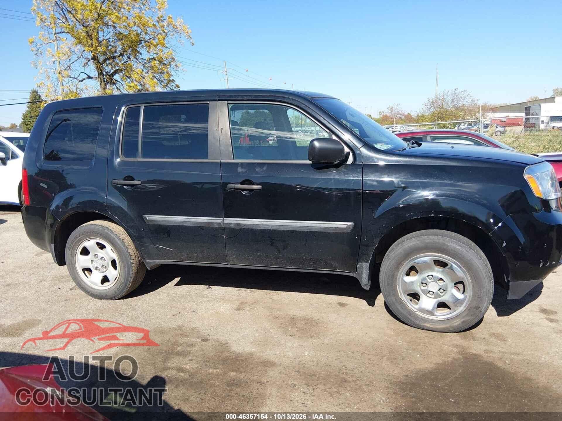 HONDA PILOT 2014 - 5FNYF4H27EB017286