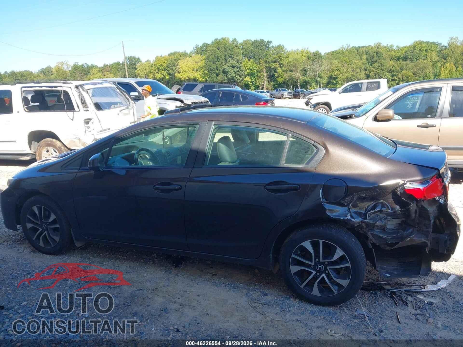HONDA CIVIC 2013 - 2HGFB2F93DH526924