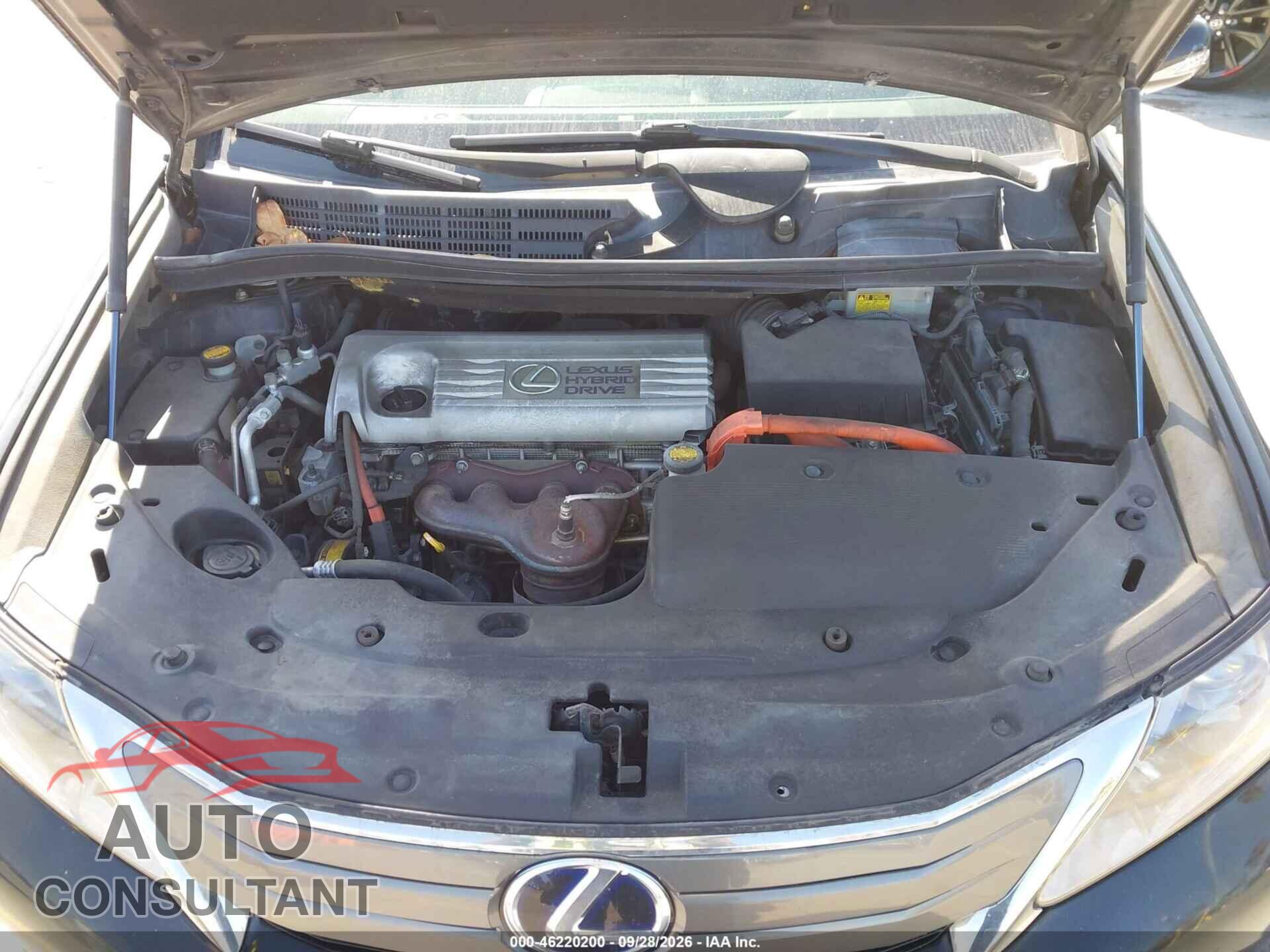 LEXUS HS 250H 2010 - JTHBB1BAXA2000994