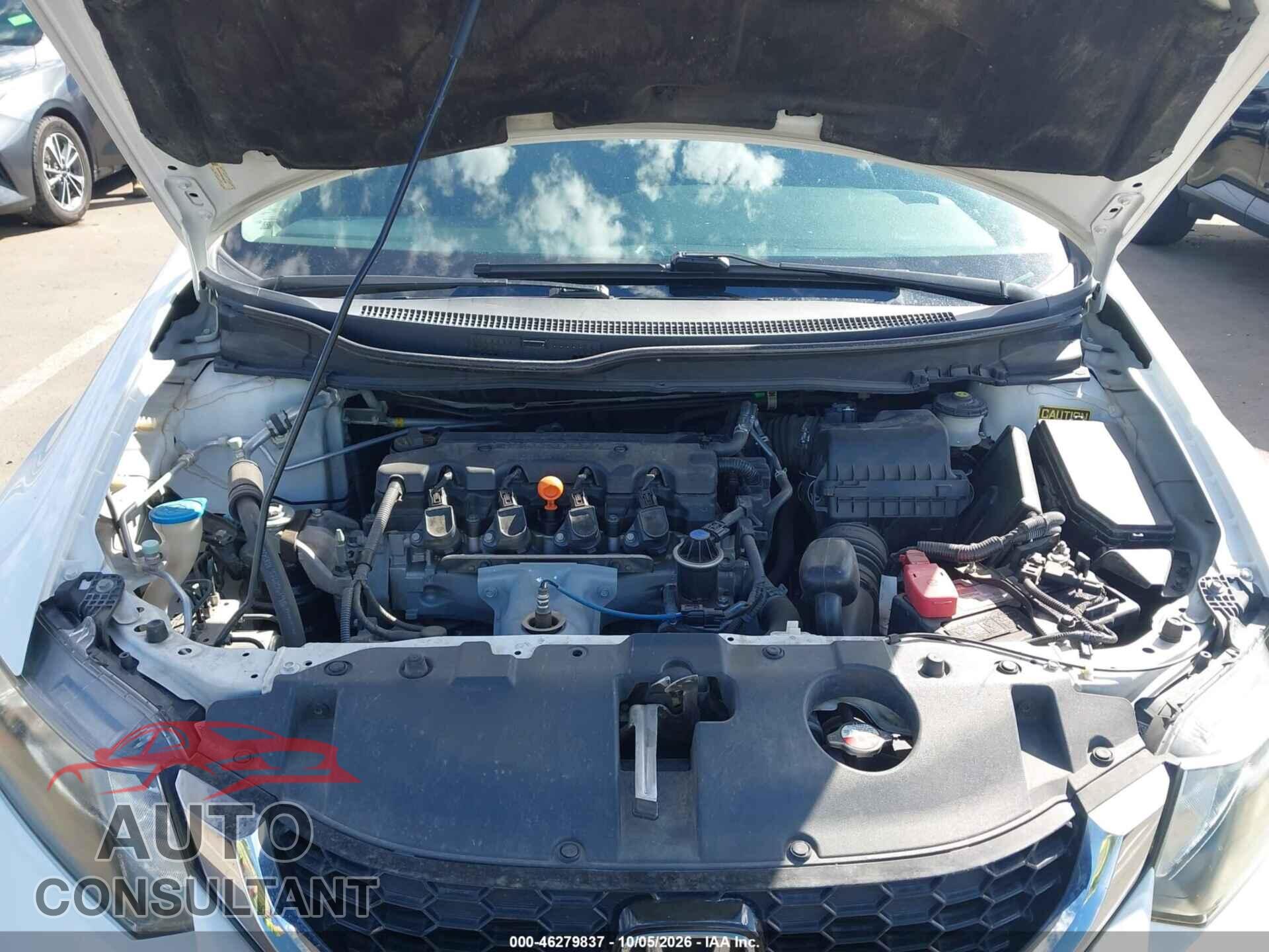 HONDA CIVIC 2013 - 19XFB2F99DE082703