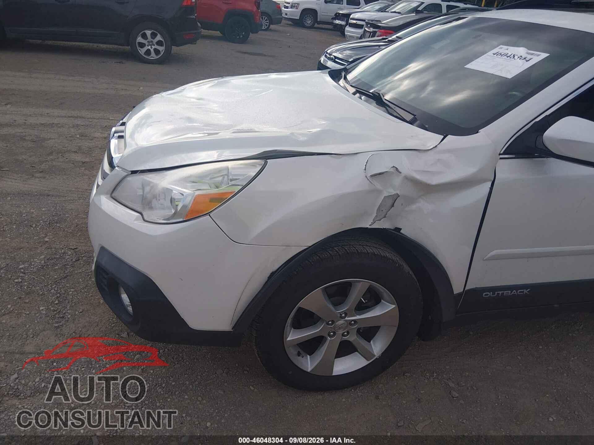 SUBARU OUTBACK 2014 - 4S4BRCLC6E3287545