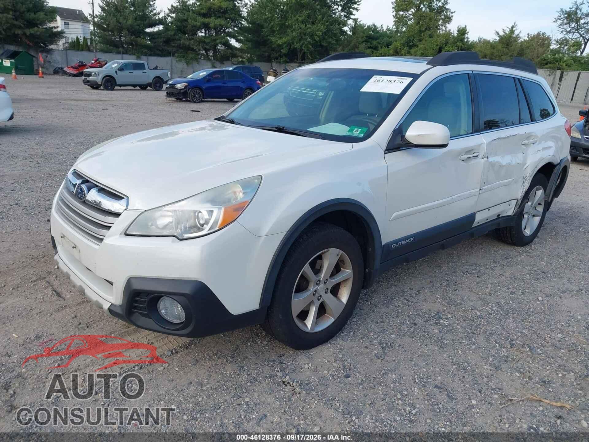 SUBARU OUTBACK 2014 - 4S4BRBLC4E3328121
