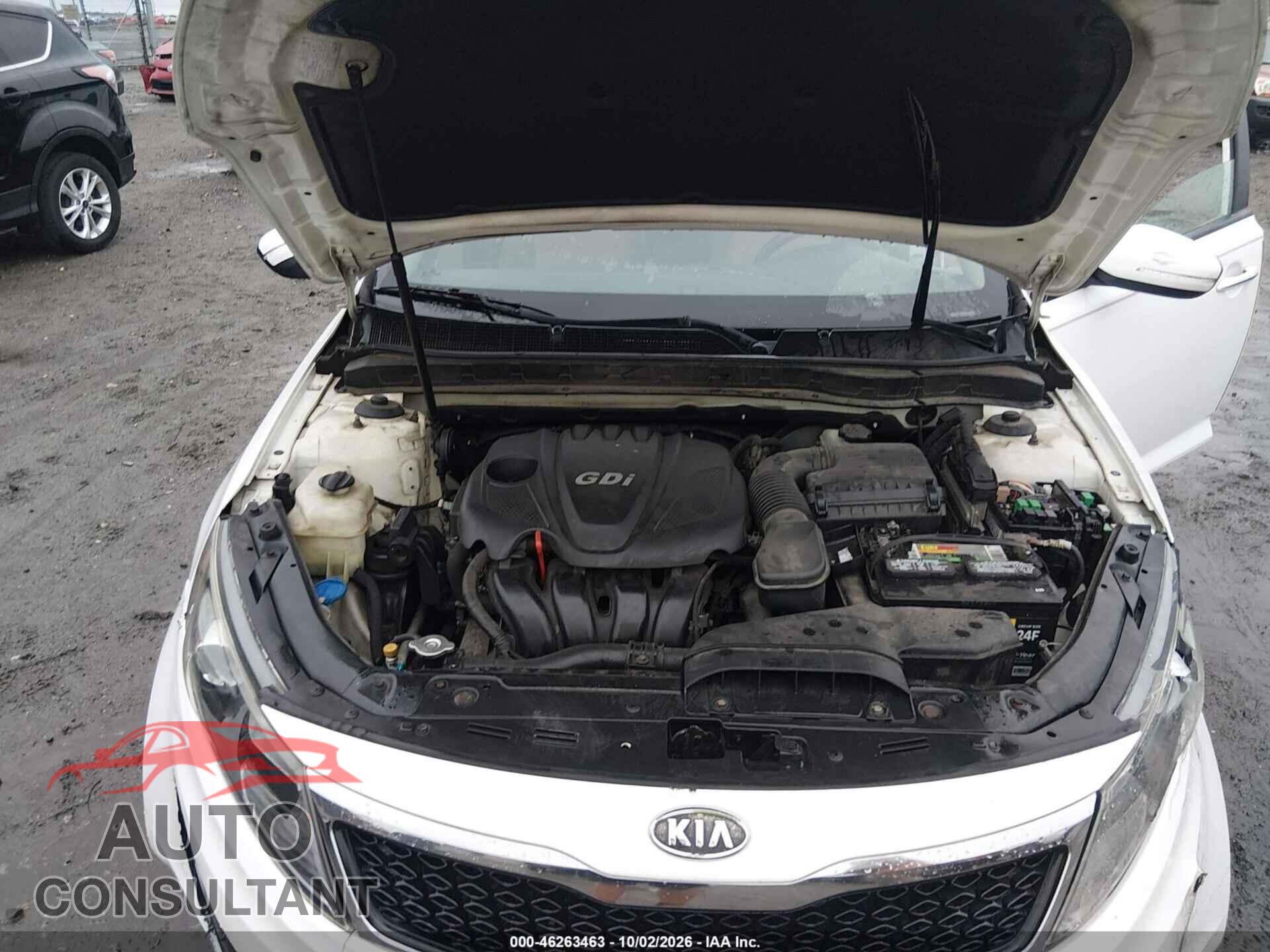 KIA OPTIMA 2012 - KNAGM4A75C5282730