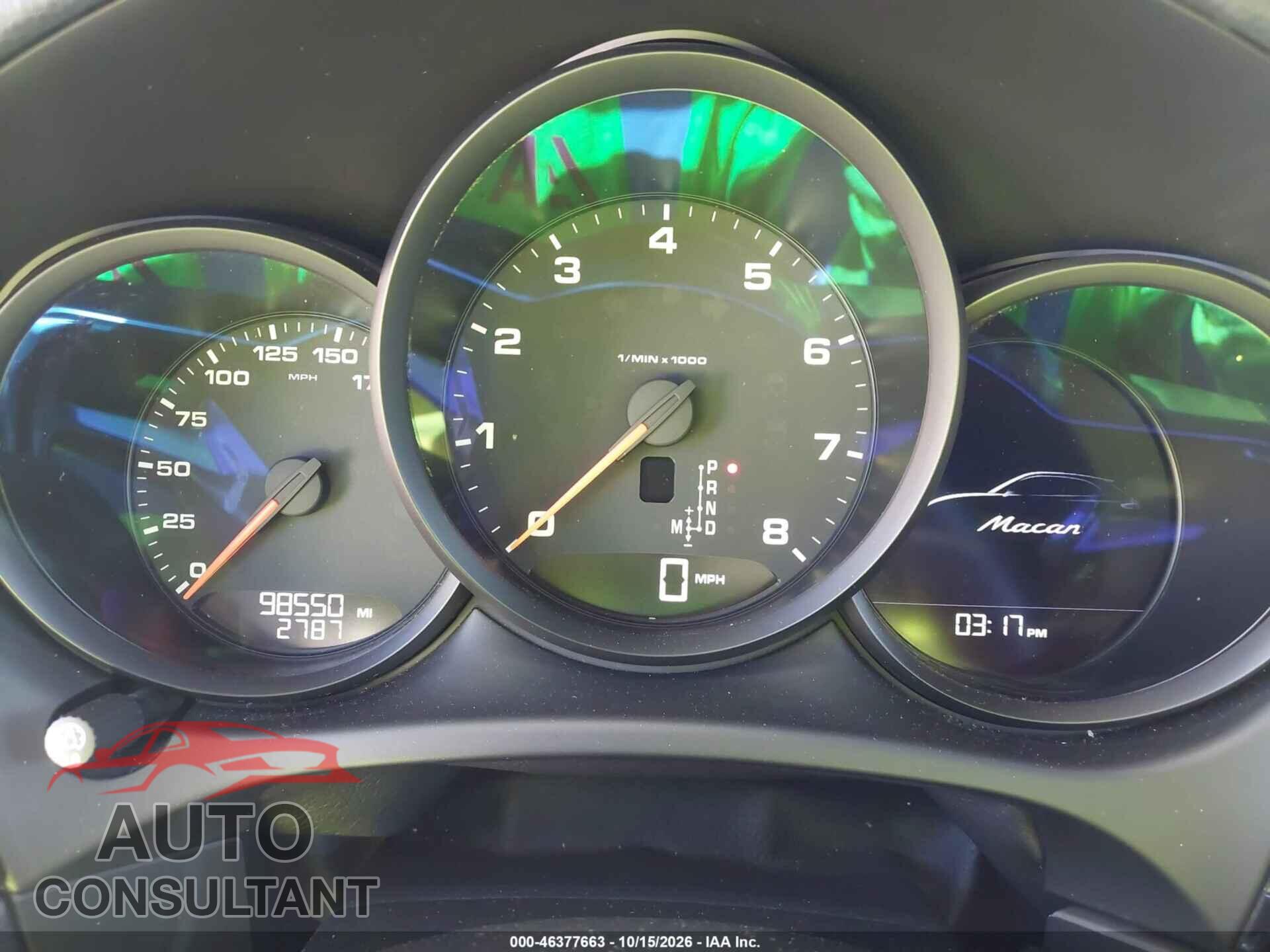 PORSCHE MACAN 2018 - WP1AA2A58JLB00112