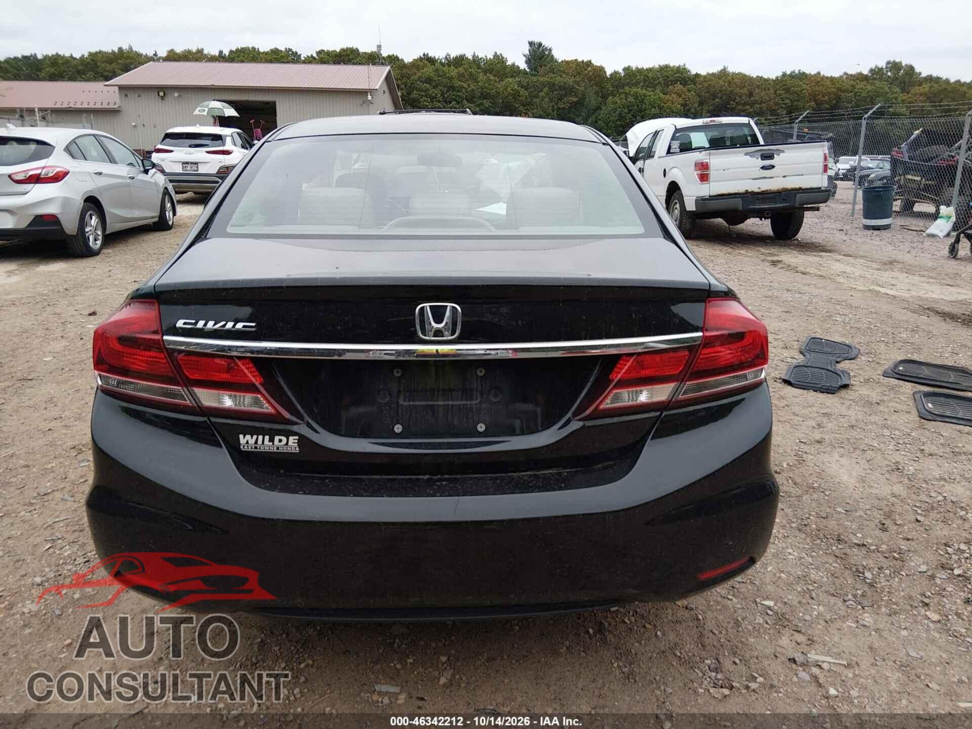 HONDA CIVIC 2013 - 2HGFB2F55DH300980