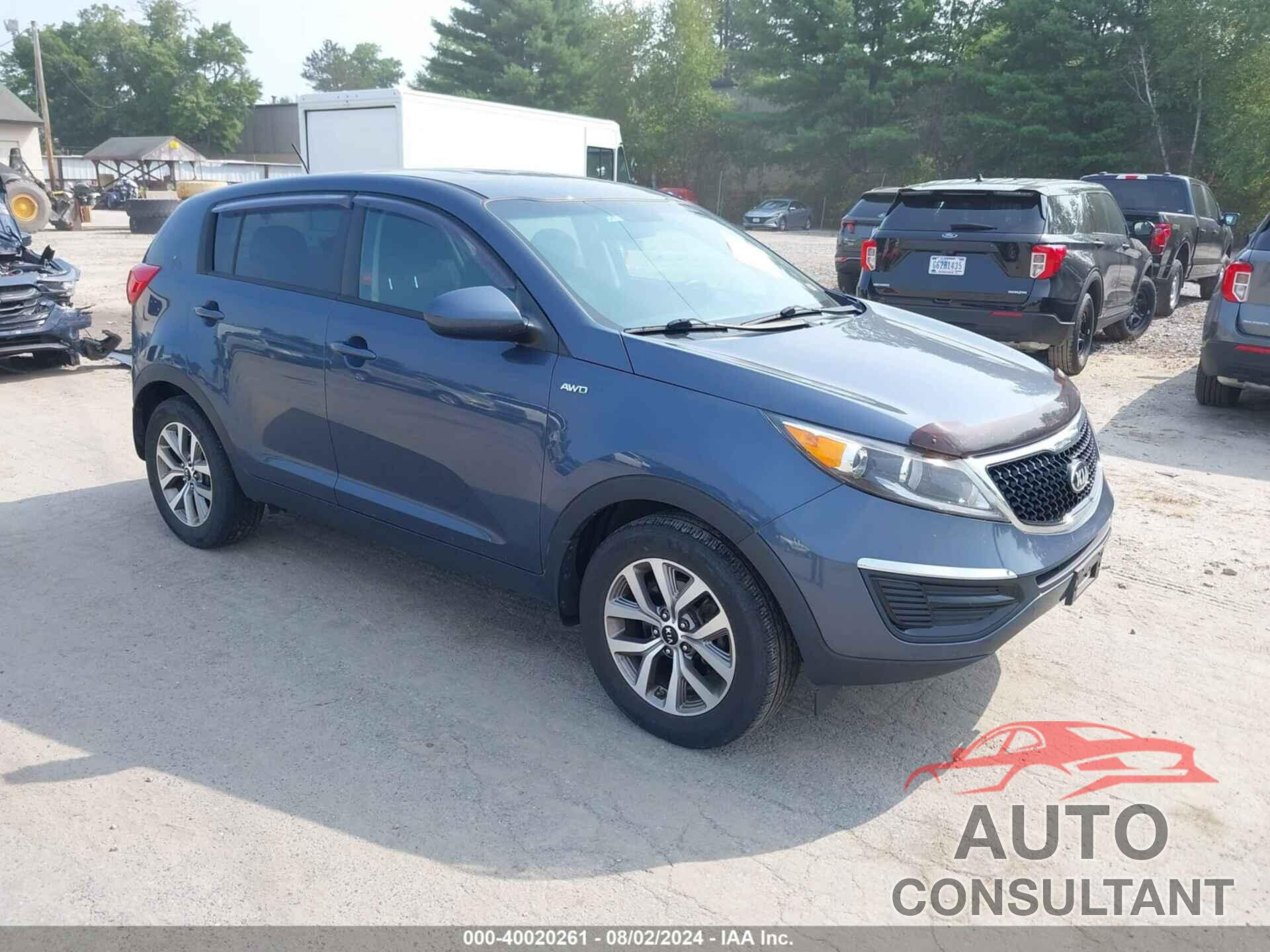 KIA SPORTAGE 2016 - KNDPBCAC9G7872956