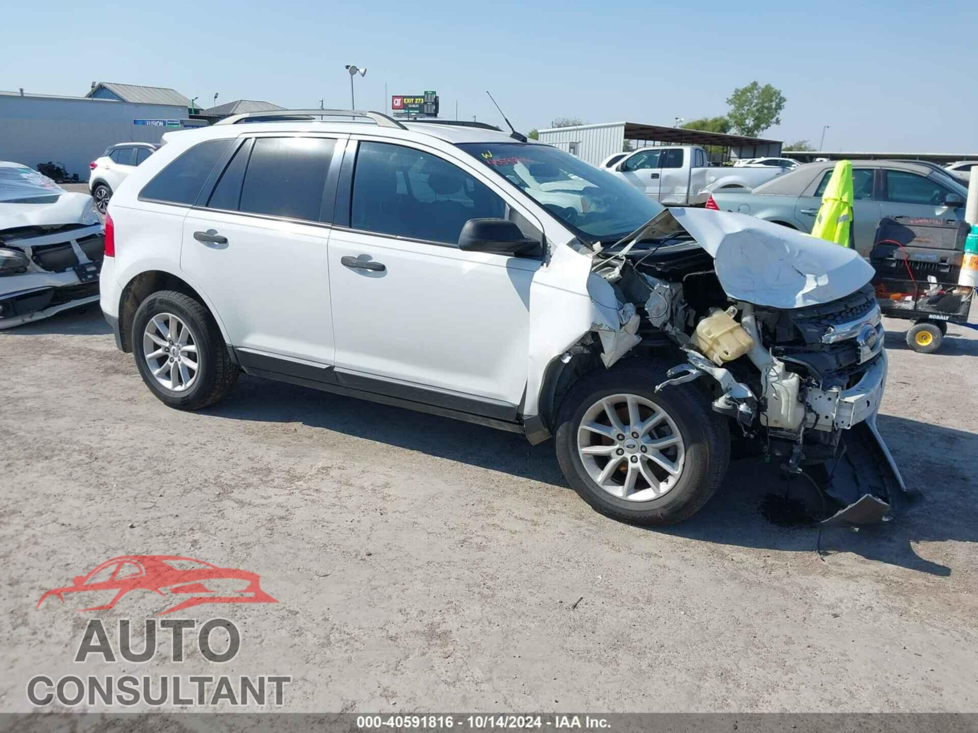 FORD EDGE 2014 - 2FMDK3GC8EBA24724