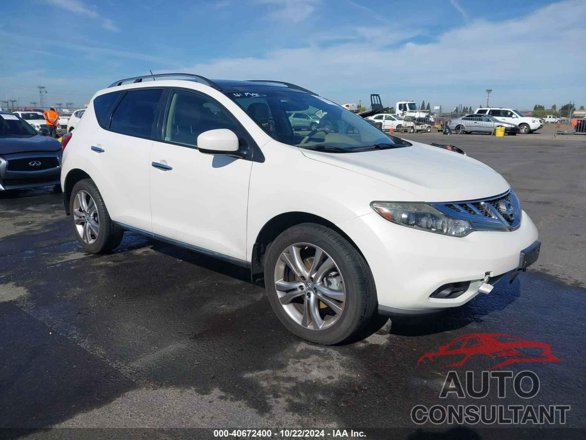 NISSAN MURANO 2014 - JN8AZ1MW0EW515331