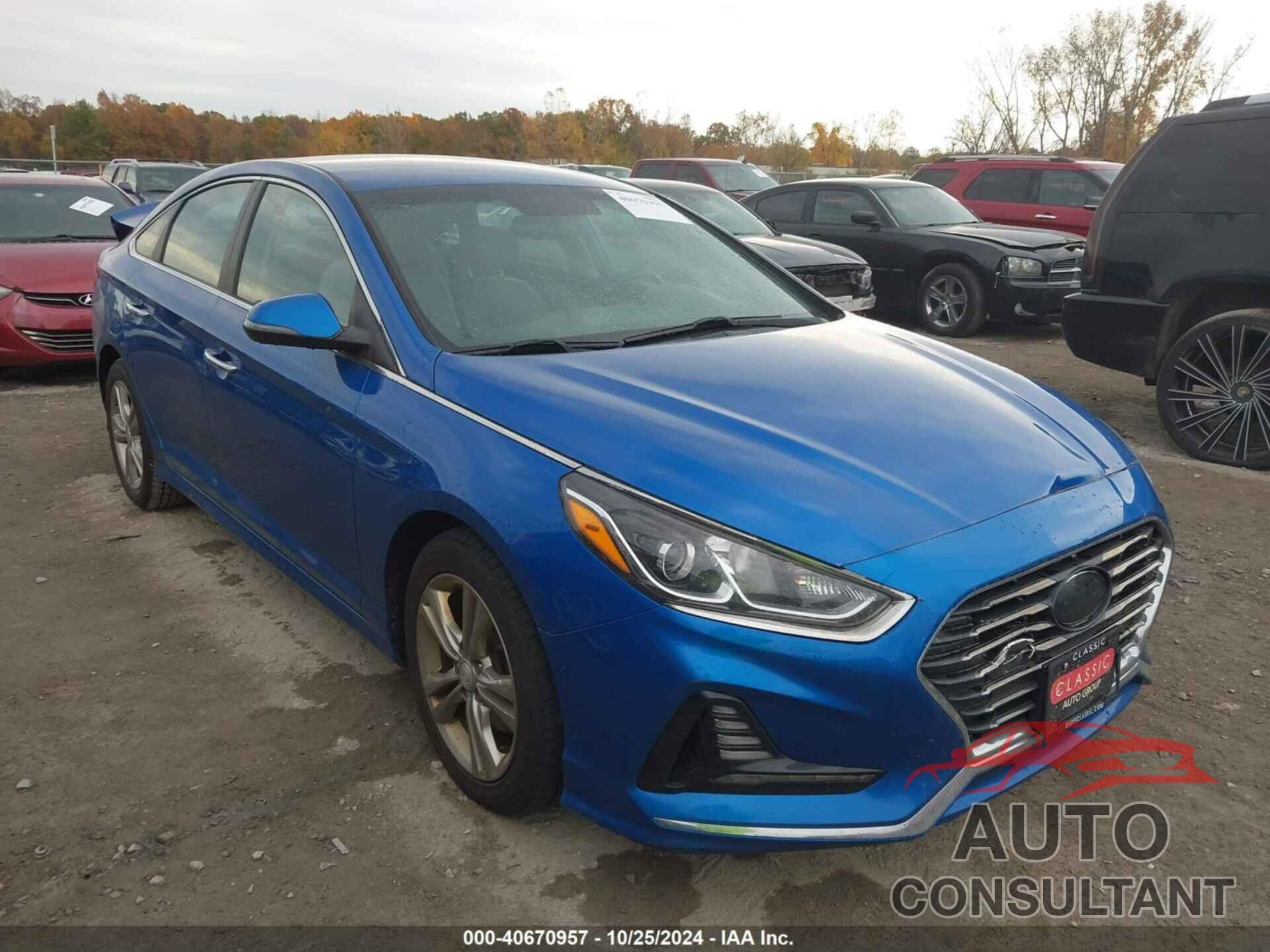 HYUNDAI SONATA 2018 - 5NPE34AF7JH661553
