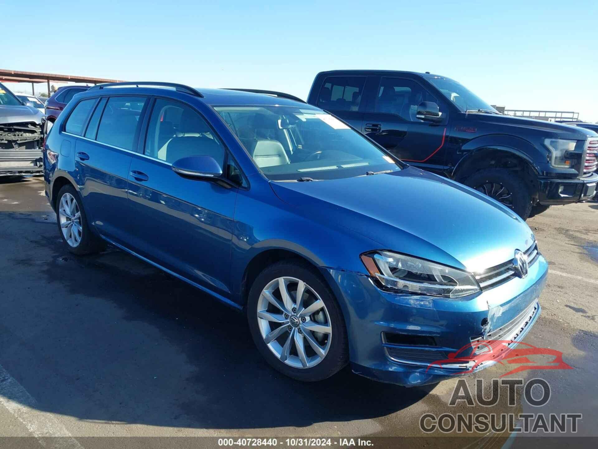 VOLKSWAGEN GOLF SPORTWAGEN 2016 - 3VWC17AU6GM514749
