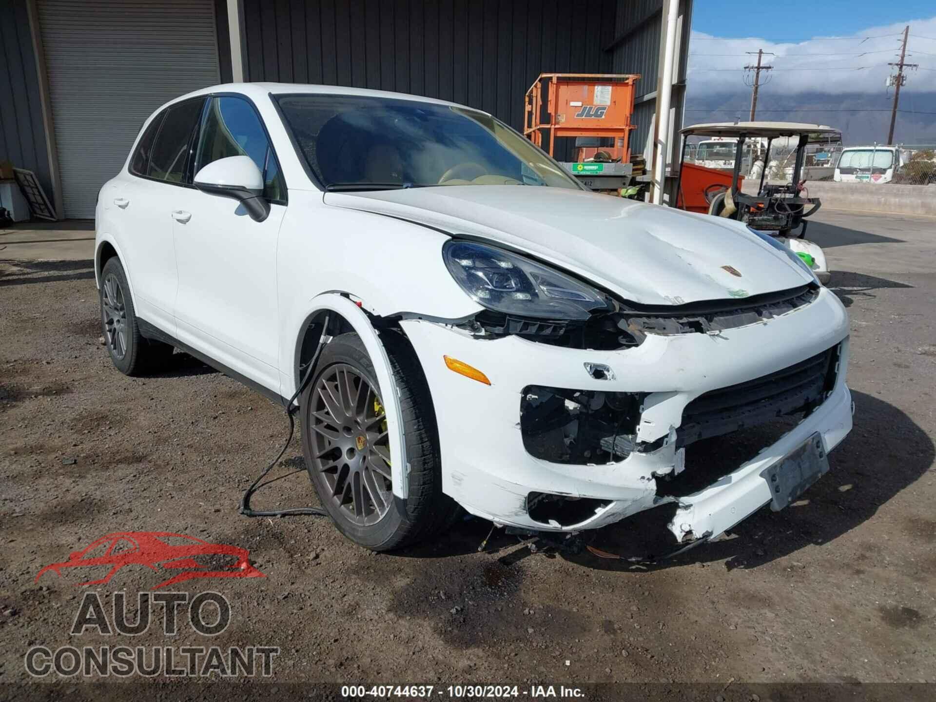 PORSCHE CAYENNE E-HYBRID 2017 - WP1AE2A2XHLA71684