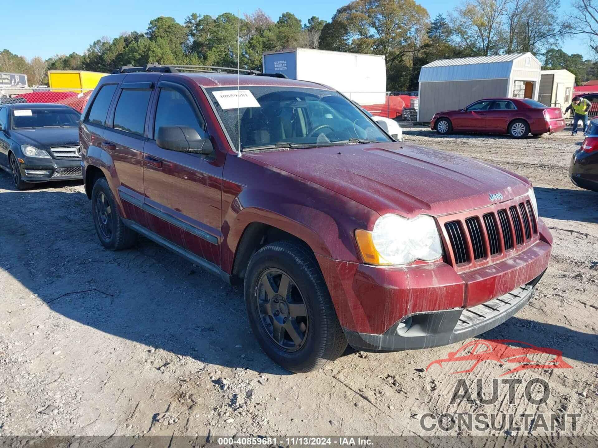 JEEP GRAND CHEROKEE 2009 - 1J8GS48K39C514757