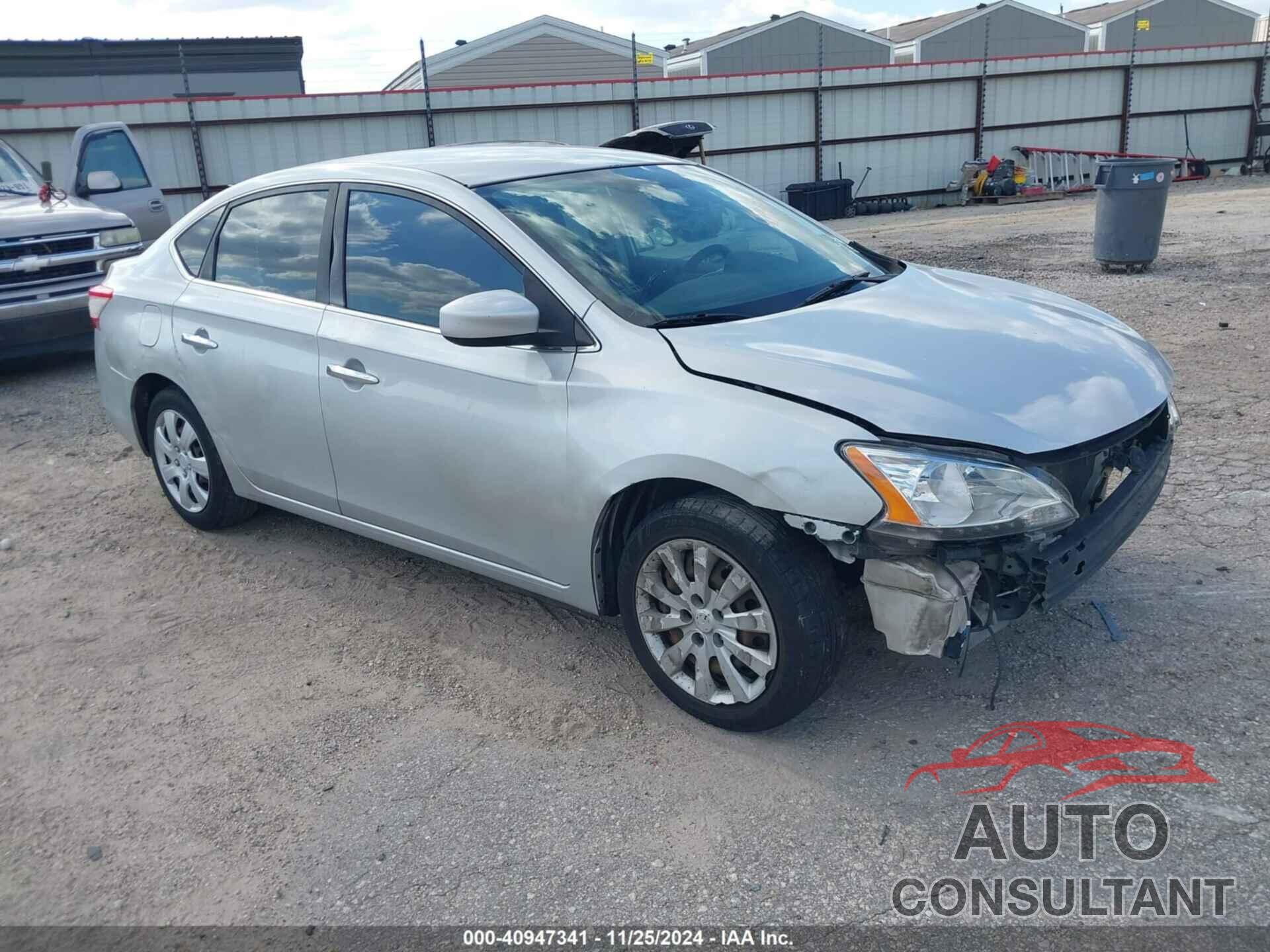 NISSAN SENTRA 2014 - 3N1AB7APXEY216697