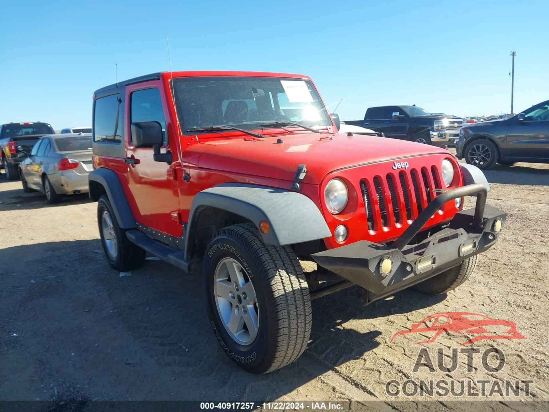 JEEP WRANGLER 2015 - 1C4AJWAG9FL741853