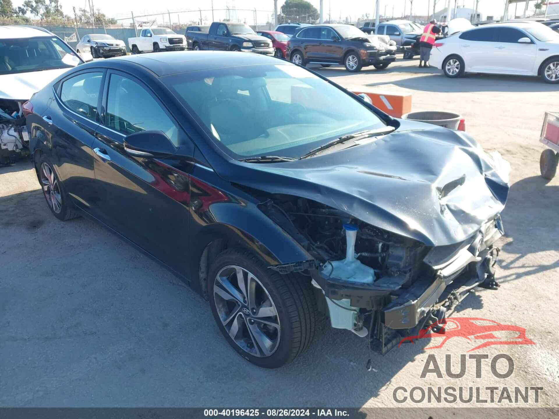 HYUNDAI ELANTRA 2016 - KMHDH4AEXGU606092