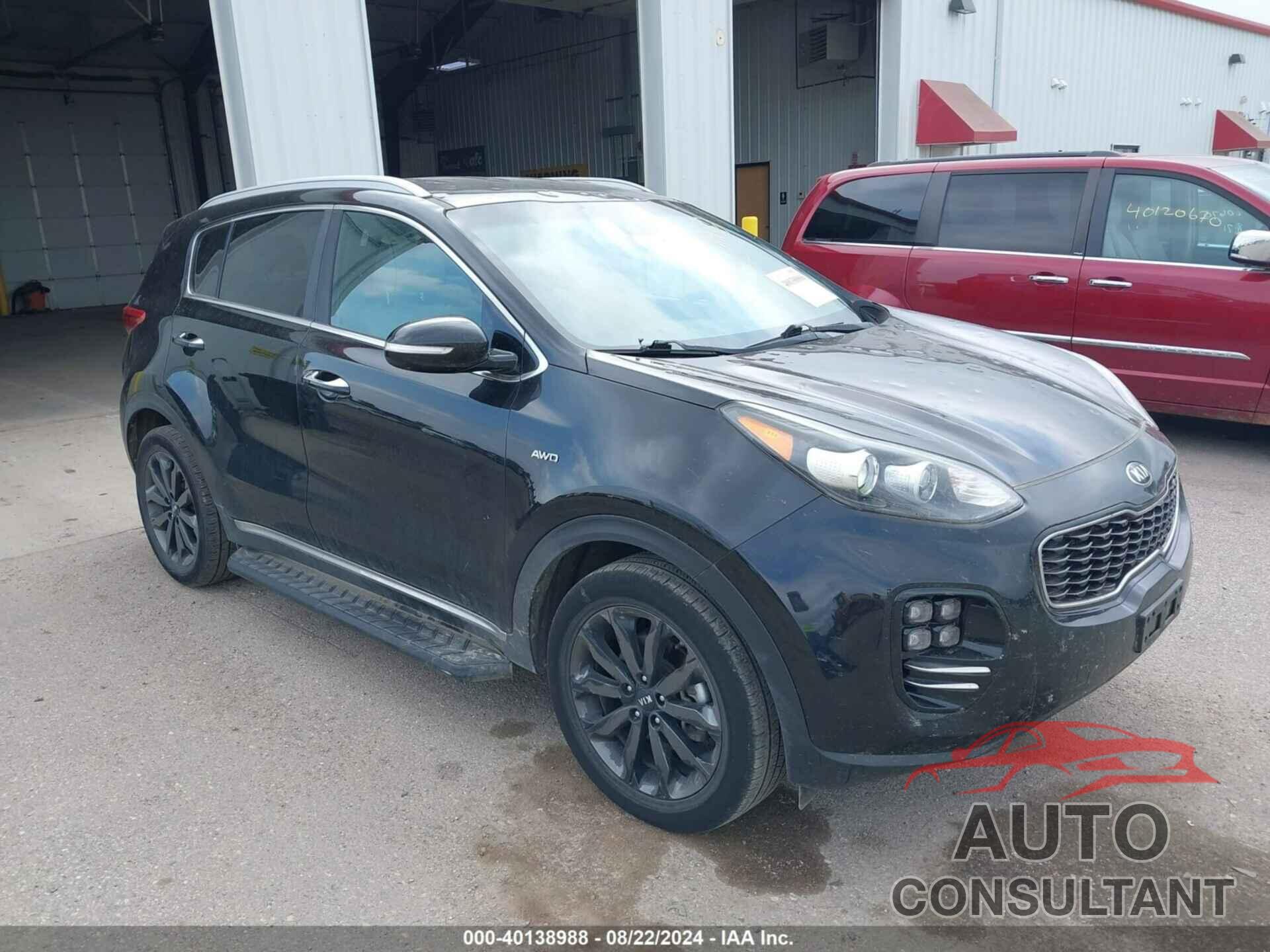 KIA SPORTAGE 2018 - KNDPNCAC7J7452496