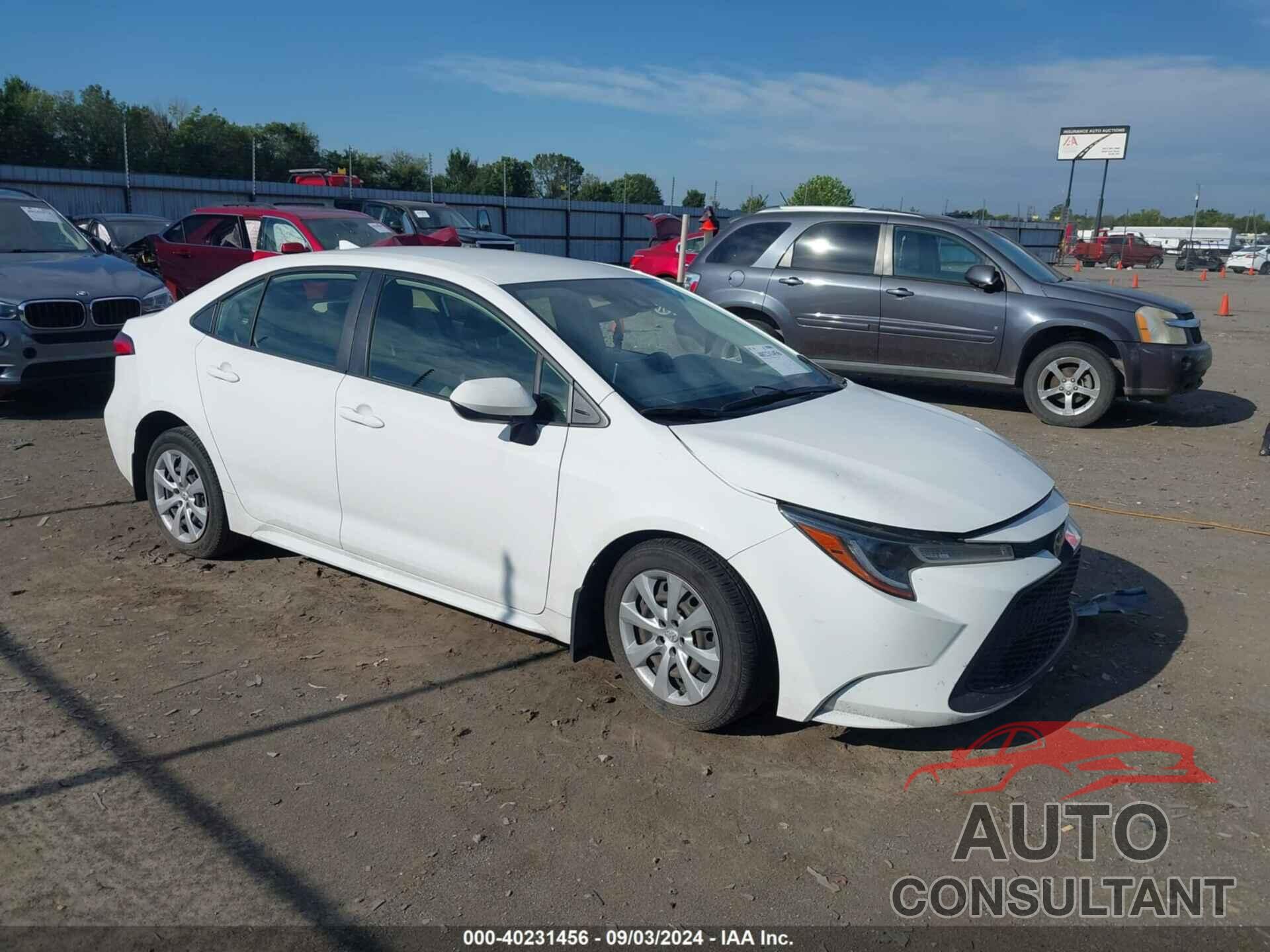 TOYOTA COROLLA 2021 - JTDEPMAE2MJ156138
